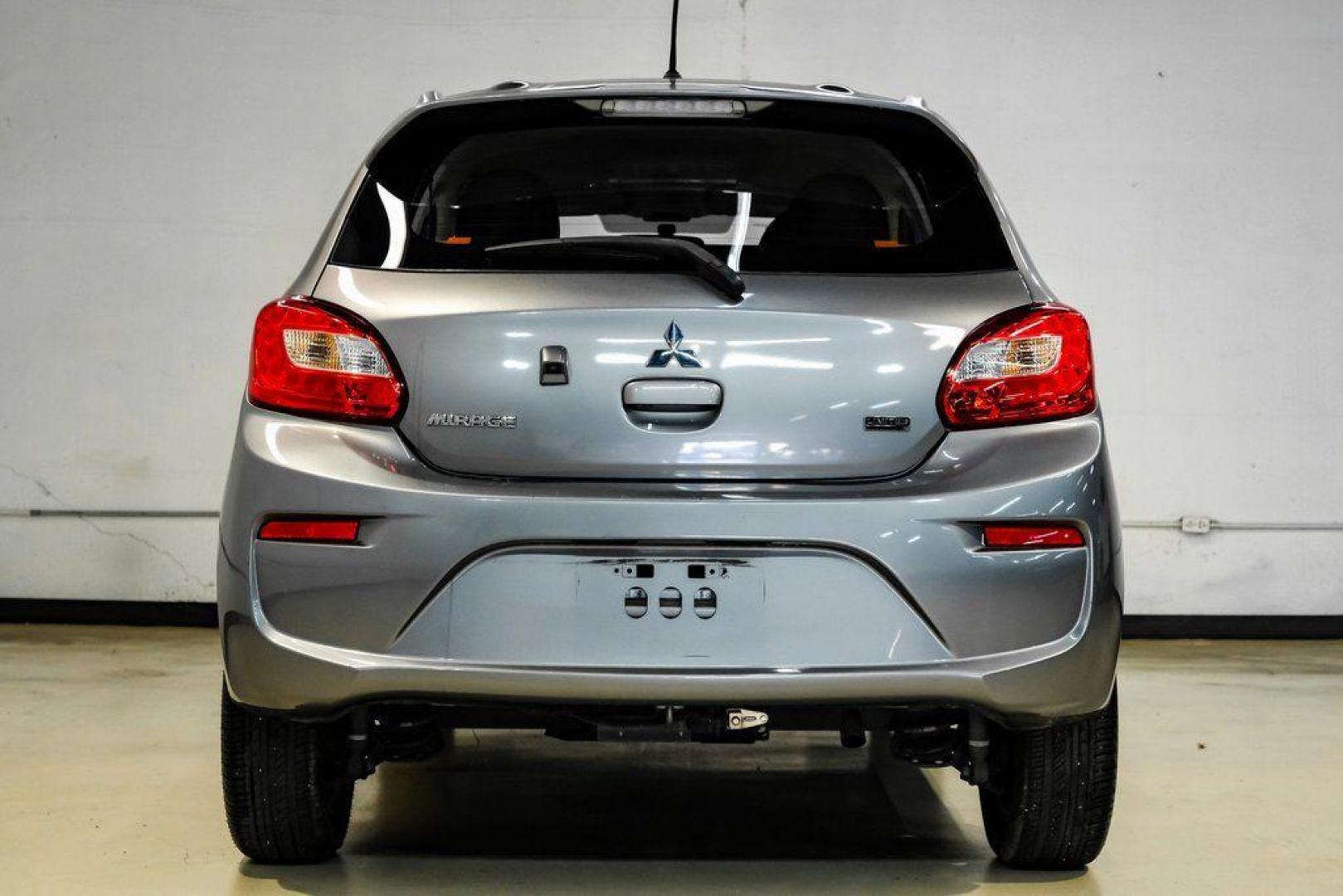 2020 Mercury Gray Metallic /Black Mitsubishi Mirage LE (ML32A5HJ4LH) with an 1.2L 3-Cylinder DOHC MIVEC engine, CVT transmission, located at 15300 Midway Rd., Addison, TX, 75001, (972) 702-0011, 32.958321, -96.838074 - Photo#8