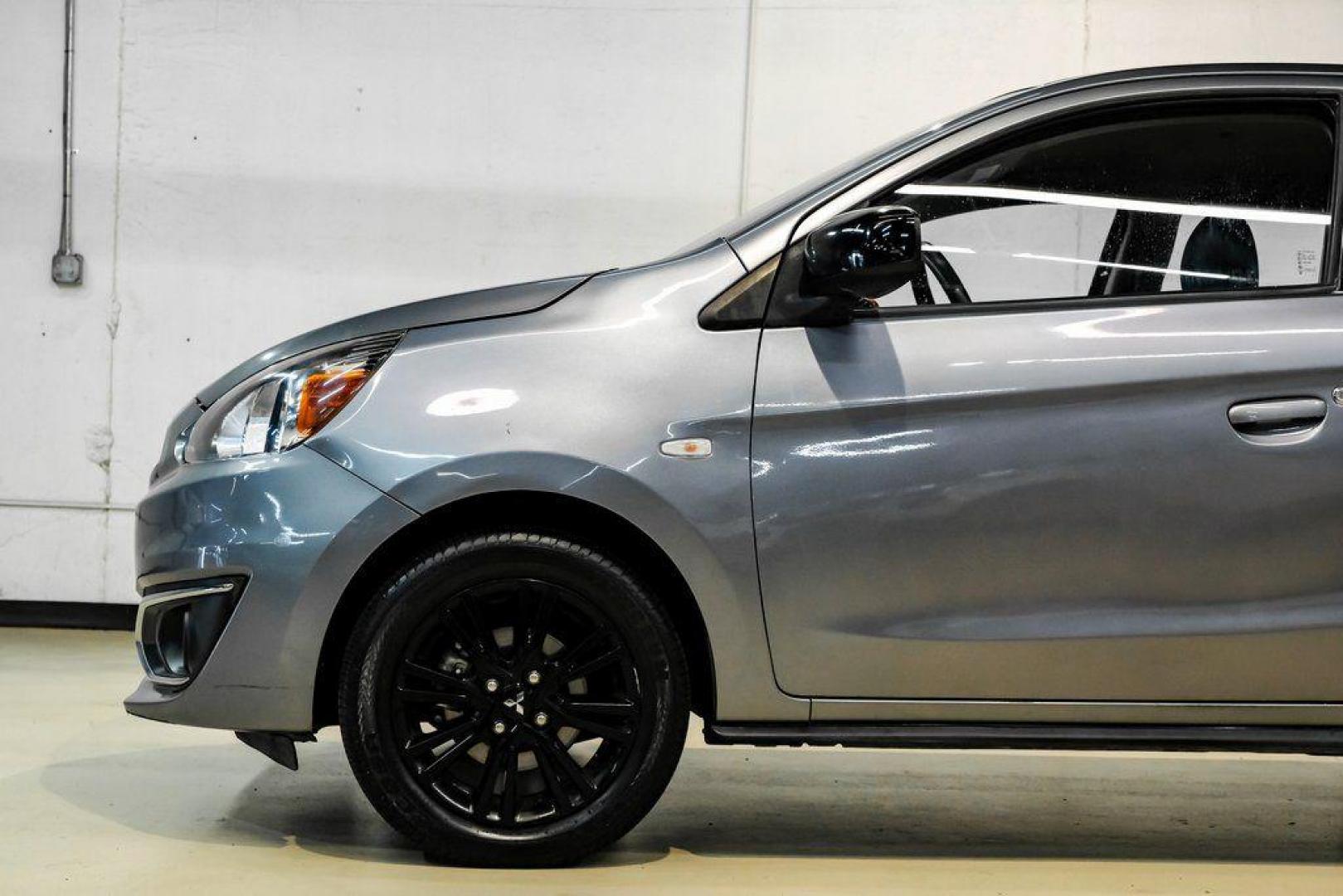 2020 Mercury Gray Metallic /Black Mitsubishi Mirage LE (ML32A5HJ4LH) with an 1.2L 3-Cylinder DOHC MIVEC engine, CVT transmission, located at 15300 Midway Rd., Addison, TX, 75001, (972) 702-0011, 32.958321, -96.838074 - Photo#11
