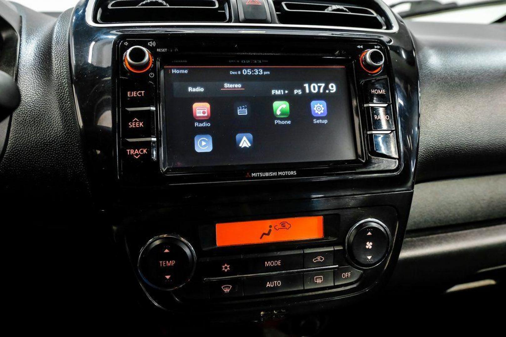 2020 Mercury Gray Metallic /Black Mitsubishi Mirage LE (ML32A5HJ4LH) with an 1.2L 3-Cylinder DOHC MIVEC engine, CVT transmission, located at 15300 Midway Rd., Addison, TX, 75001, (972) 702-0011, 32.958321, -96.838074 - Photo#25