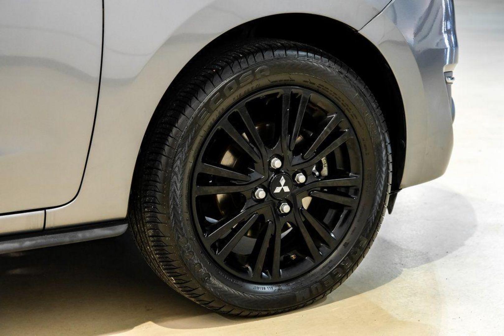 2020 Mercury Gray Metallic /Black Mitsubishi Mirage LE (ML32A5HJ4LH) with an 1.2L 3-Cylinder DOHC MIVEC engine, CVT transmission, located at 15300 Midway Rd., Addison, TX, 75001, (972) 702-0011, 32.958321, -96.838074 - Photo#58