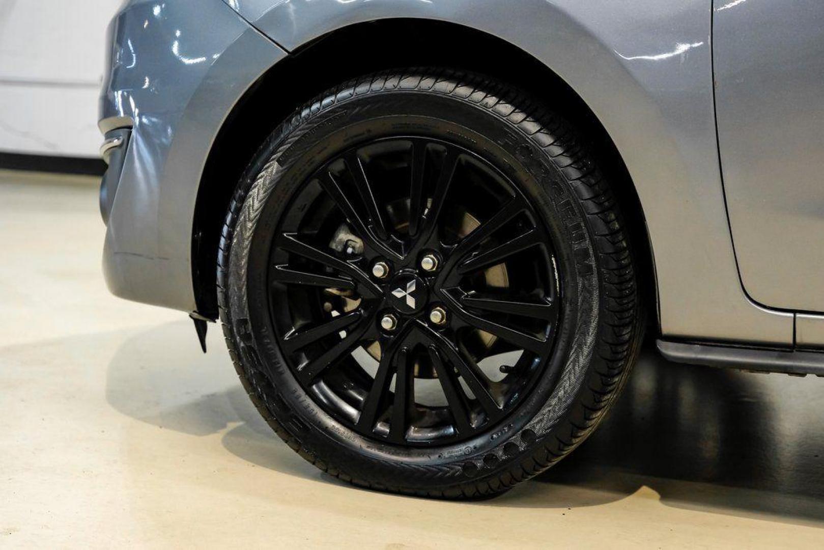 2020 Mercury Gray Metallic /Black Mitsubishi Mirage LE (ML32A5HJ4LH) with an 1.2L 3-Cylinder DOHC MIVEC engine, CVT transmission, located at 15300 Midway Rd., Addison, TX, 75001, (972) 702-0011, 32.958321, -96.838074 - Photo#59