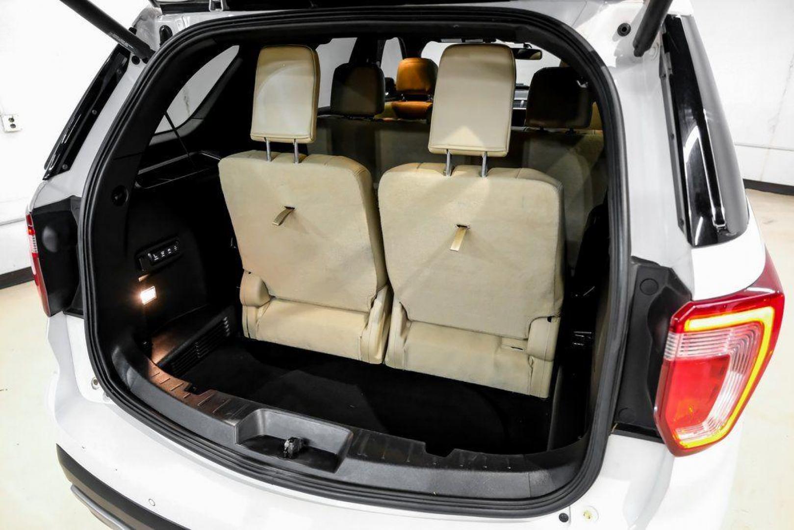 2017 White Platinum /Med Light Camel Ford Explorer Limited (1FM5K7FH9HG) with an 2.3L I4 EcoBoost engine, Automatic transmission, located at 15300 Midway Rd., Addison, TX, 75001, (972) 702-0011, 32.958321, -96.838074 - 2017 Ford Explorer Limited<br><br>Now Available at Midway Auto Group, Addison, Texas<br><br>Refined, spacious, and packed with premium the 2017 Ford Explorer Limited delivers the perfect blend of comfort, technology, and capability. As one of the highest trims available, the Limited model elevates t - Photo#67