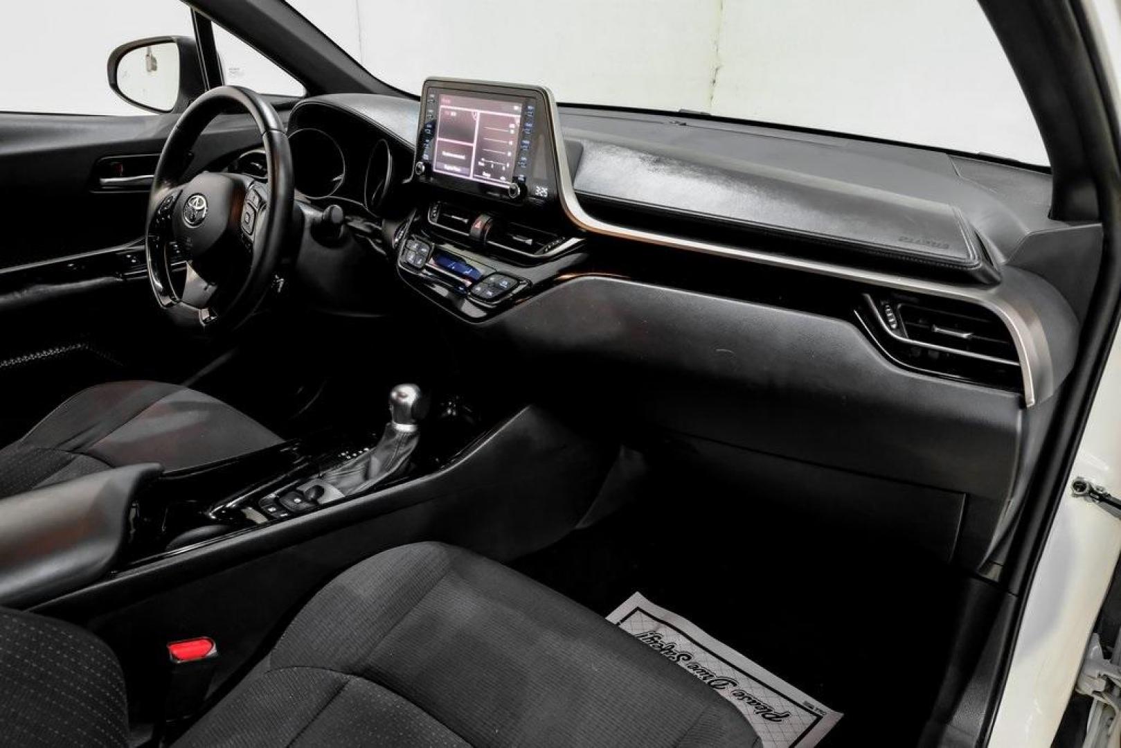 2019 Blizzard Pearl /Black Toyota C-HR XLE (NMTKHMBX6KR) with an 2.0L I4 DOHC 16V engine, CVT transmission, located at 15300 Midway Rd., Addison, TX, 75001, (972) 702-0011, 32.958321, -96.838074 - Photo#20