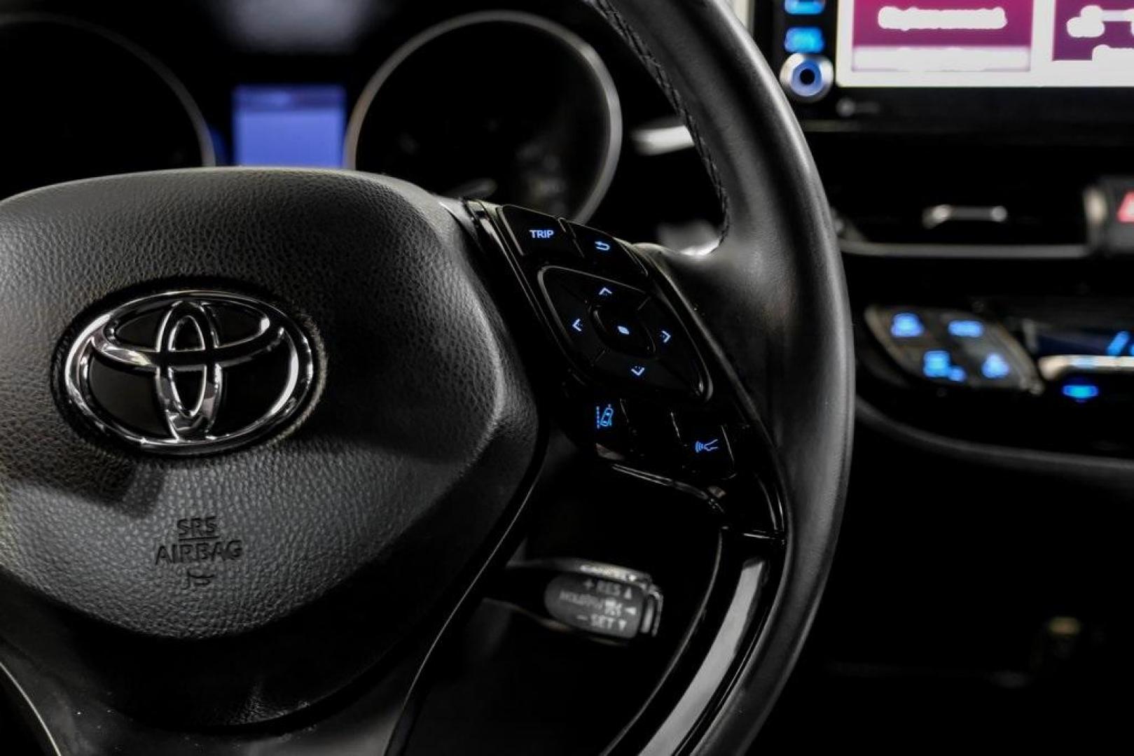 2019 Blizzard Pearl /Black Toyota C-HR XLE (NMTKHMBX6KR) with an 2.0L I4 DOHC 16V engine, CVT transmission, located at 15300 Midway Rd., Addison, TX, 75001, (972) 702-0011, 32.958321, -96.838074 - Photo#23