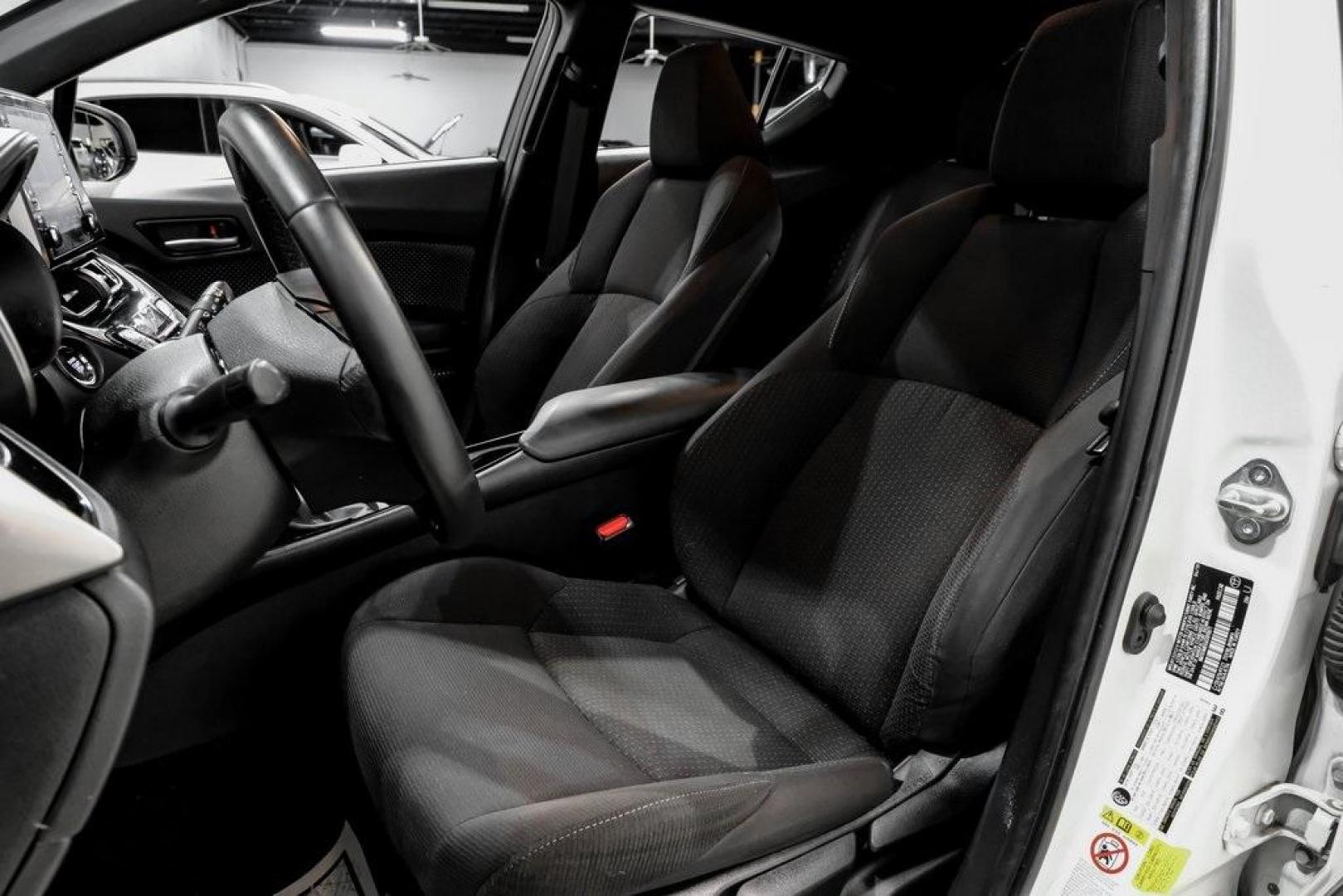 2019 Blizzard Pearl /Black Toyota C-HR XLE (NMTKHMBX6KR) with an 2.0L I4 DOHC 16V engine, CVT transmission, located at 15300 Midway Rd., Addison, TX, 75001, (972) 702-0011, 32.958321, -96.838074 - Photo#39