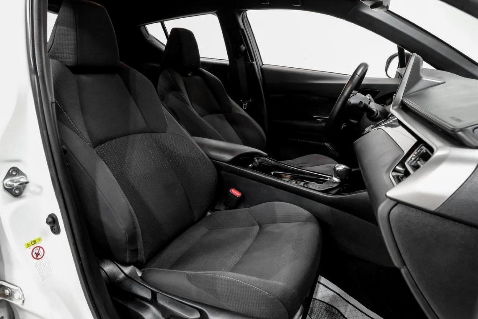 2019 Blizzard Pearl /Black Toyota C-HR XLE (NMTKHMBX6KR) with an 2.0L I4 DOHC 16V engine, CVT transmission, located at 15300 Midway Rd., Addison, TX, 75001, (972) 702-0011, 32.958321, -96.838074 - Photo#41