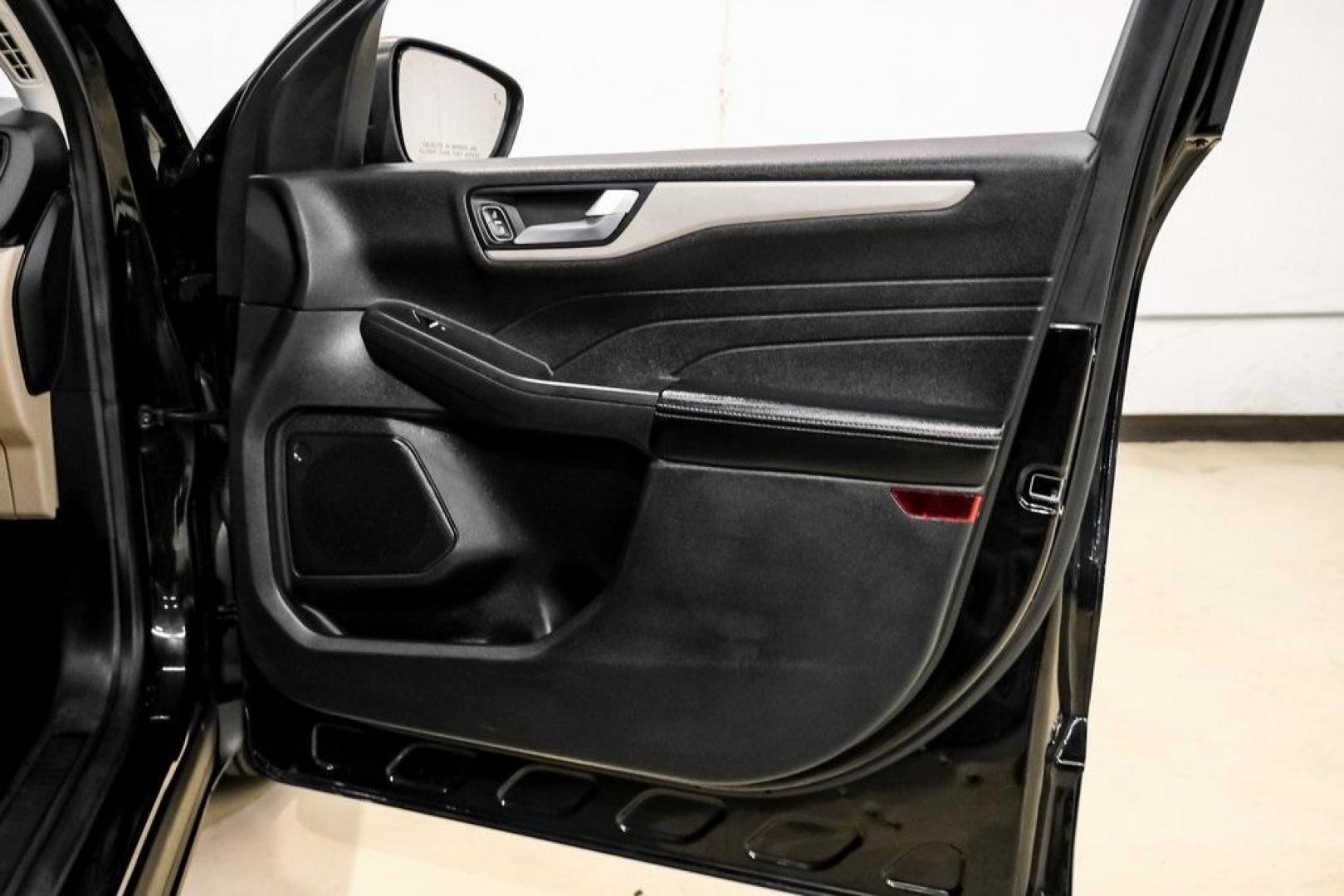 2021 Black Metallic /Sandstone Ford Escape SEL (1FMCU0H62MU) with an 1.5L EcoBoost engine, Automatic transmission, located at 15300 Midway Rd., Addison, TX, 75001, (972) 702-0011, 32.958321, -96.838074 - Photo#37