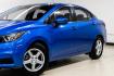 2021 Electric Blue Metallic /Graphite Nissan Versa 1.6 SV (3N1CN8EV2ML) with an 1.6L 4-Cylinder DOHC 16V engine, CVT transmission, located at 15300 Midway Rd., Addison, TX, 75001, (972) 702-0011, 32.958321, -96.838074 - Photo#5