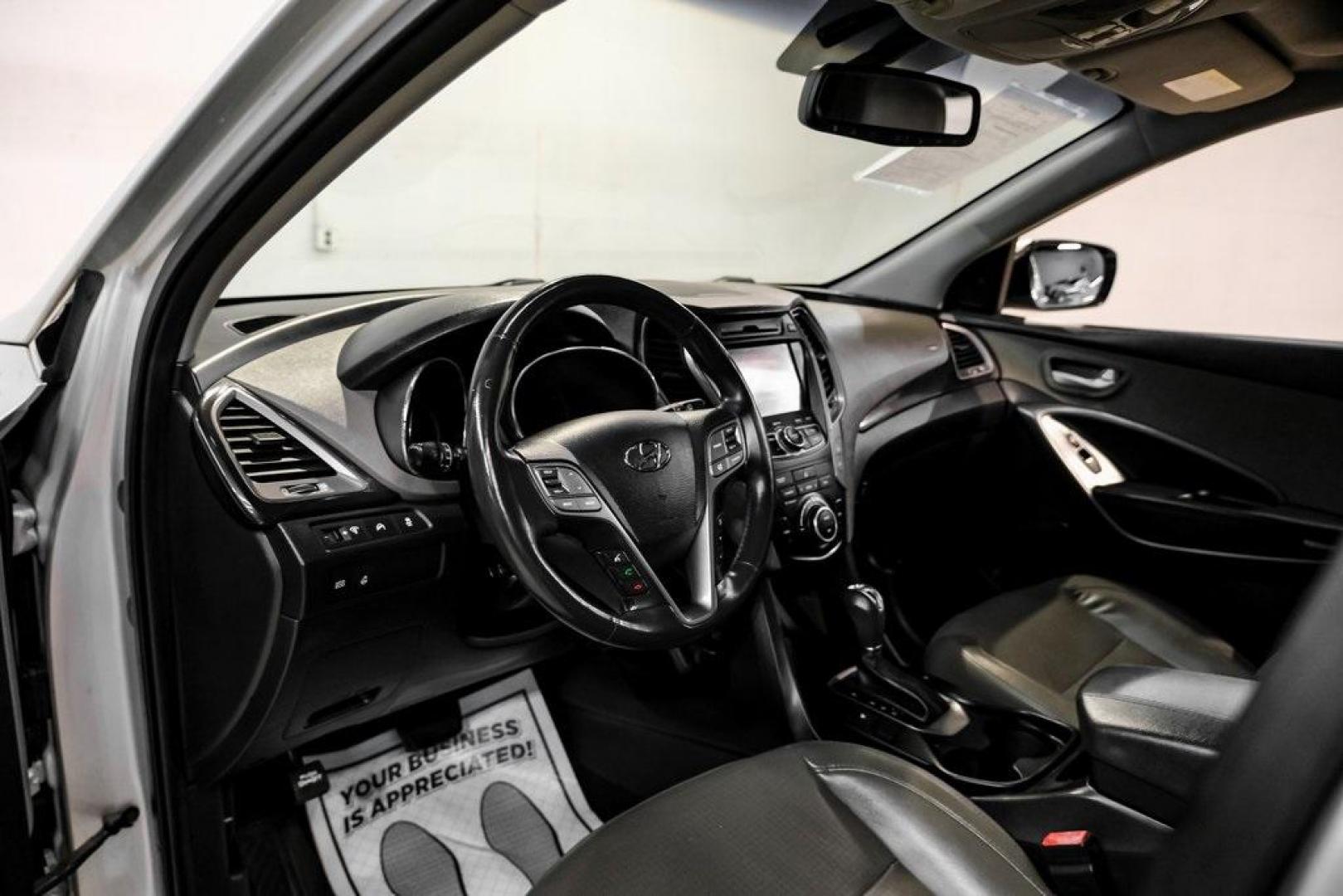 2013 Moonstone Silver /Gray Hyundai Santa Fe Sport 2.0L Turbo (5XYZW3LA7DG) with an 2.0L I4 DGI DOHC 16V Turbocharged engine, Automatic transmission, located at 15300 Midway Rd., Addison, TX, 75001, (972) 702-0011, 32.958321, -96.838074 - Photo#2