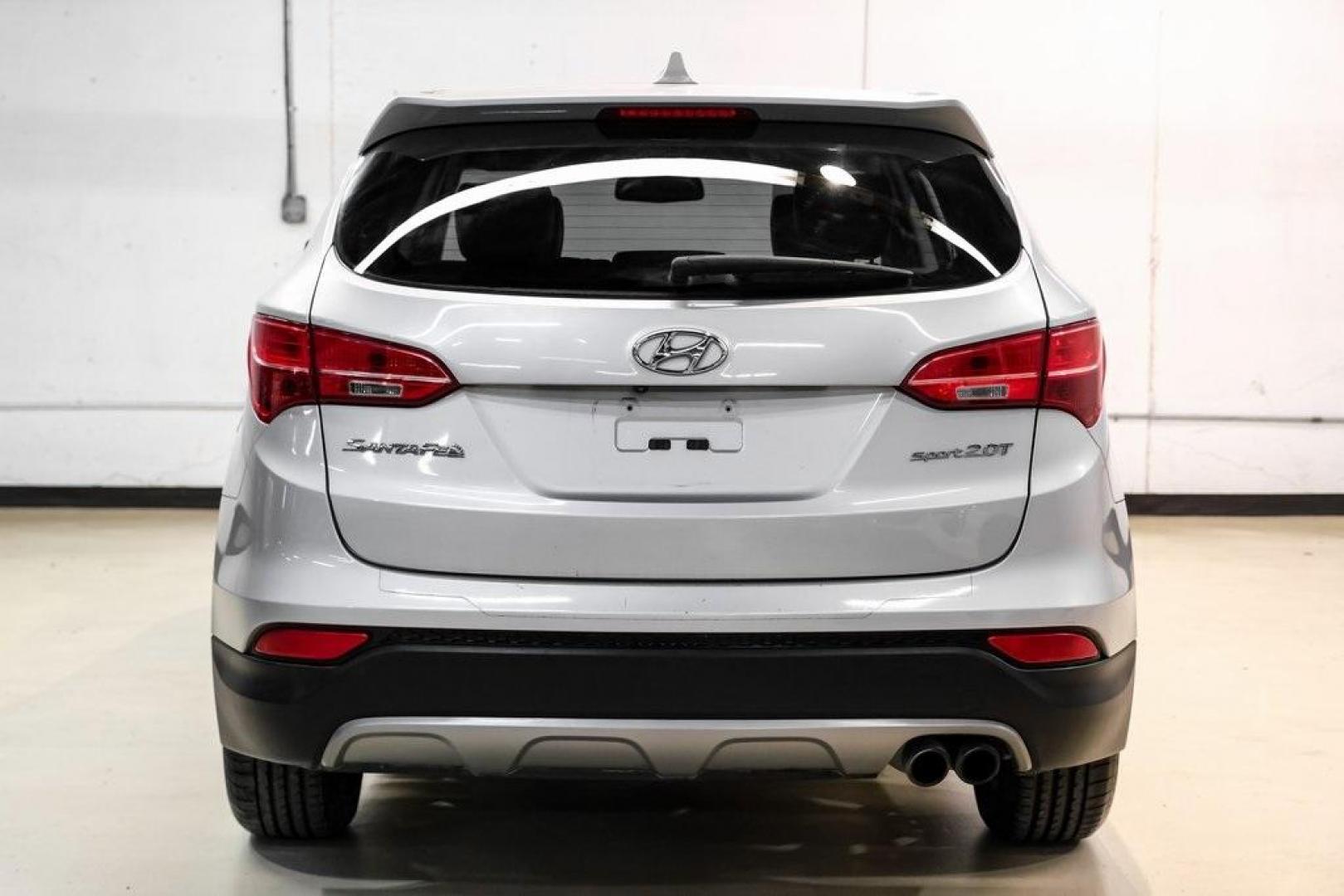 2013 Moonstone Silver /Gray Hyundai Santa Fe Sport 2.0L Turbo (5XYZW3LA7DG) with an 2.0L I4 DGI DOHC 16V Turbocharged engine, Automatic transmission, located at 15300 Midway Rd., Addison, TX, 75001, (972) 702-0011, 32.958321, -96.838074 - Photo#8
