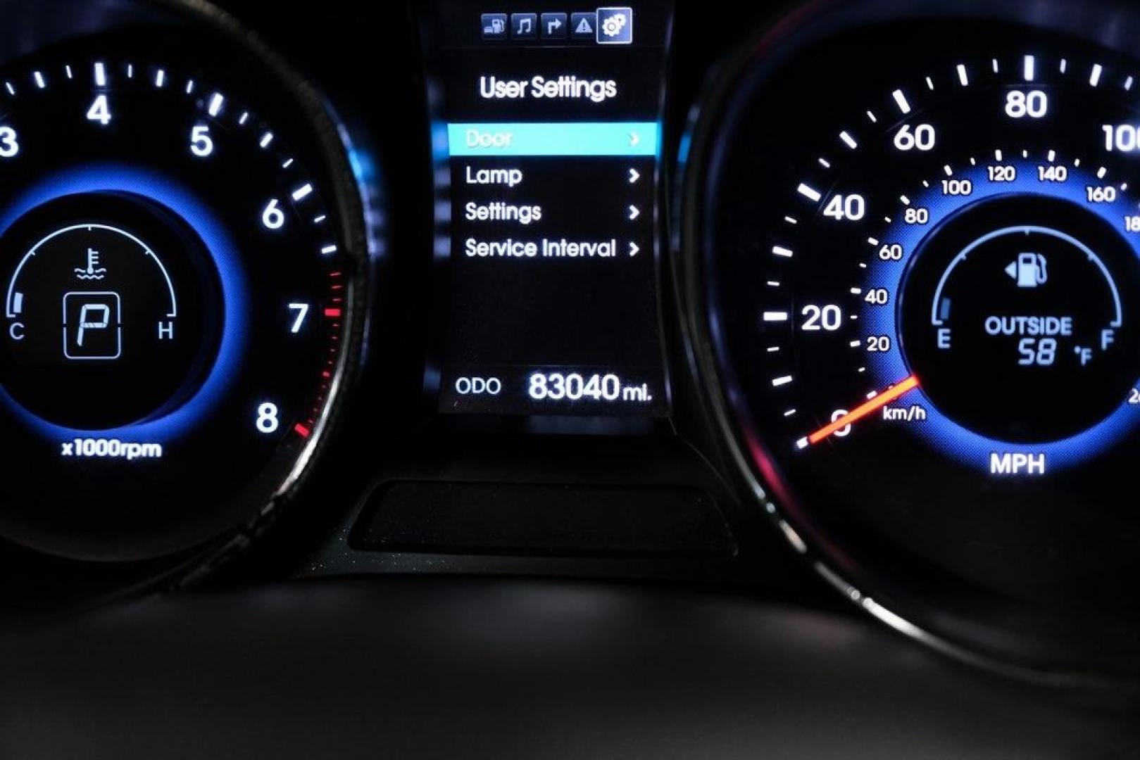 2013 Moonstone Silver /Gray Hyundai Santa Fe Sport 2.0L Turbo (5XYZW3LA7DG) with an 2.0L I4 DGI DOHC 16V Turbocharged engine, Automatic transmission, located at 15300 Midway Rd., Addison, TX, 75001, (972) 702-0011, 32.958321, -96.838074 - Photo#17