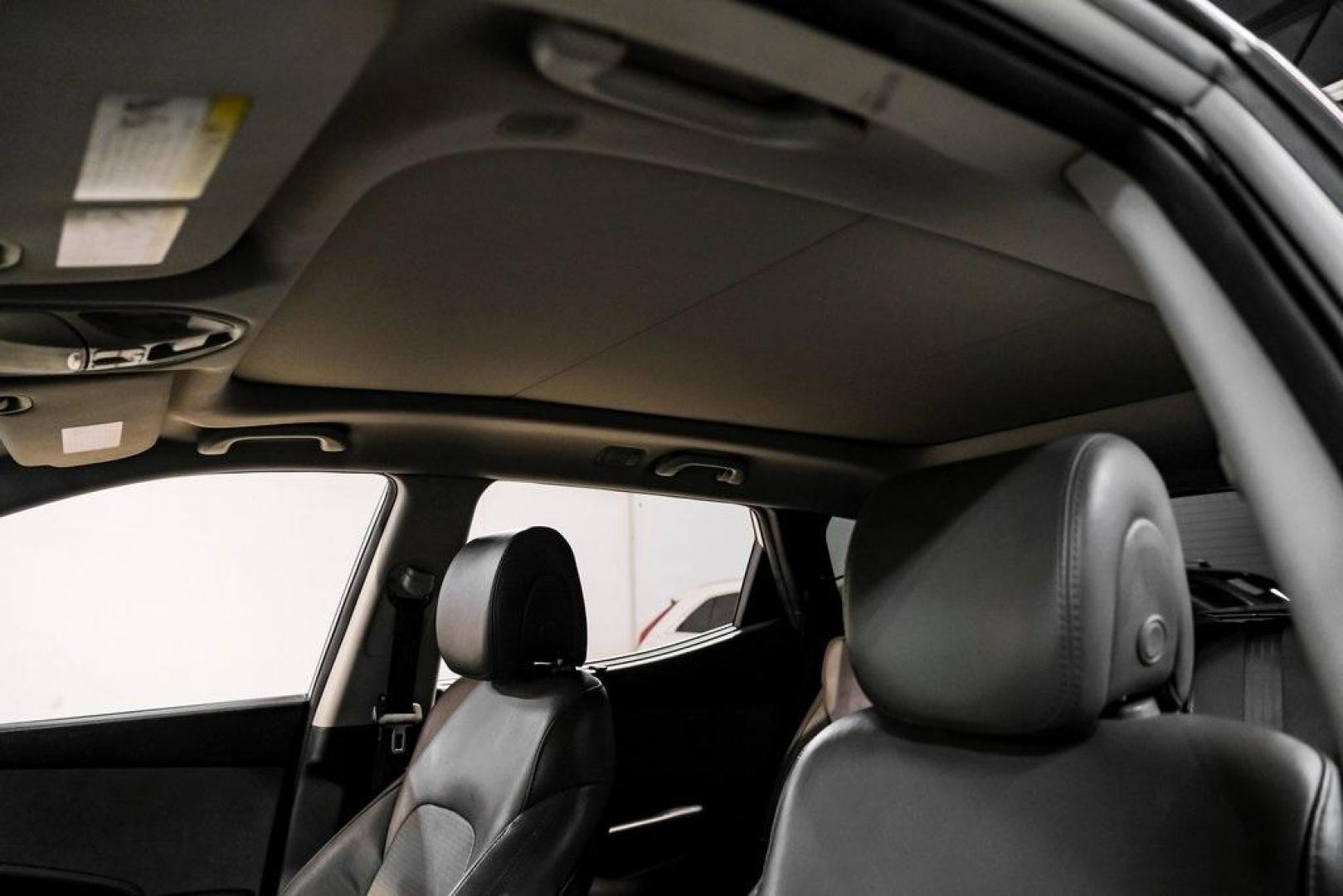 2013 Moonstone Silver /Gray Hyundai Santa Fe Sport 2.0L Turbo (5XYZW3LA7DG) with an 2.0L I4 DGI DOHC 16V Turbocharged engine, Automatic transmission, located at 15300 Midway Rd., Addison, TX, 75001, (972) 702-0011, 32.958321, -96.838074 - Photo#28