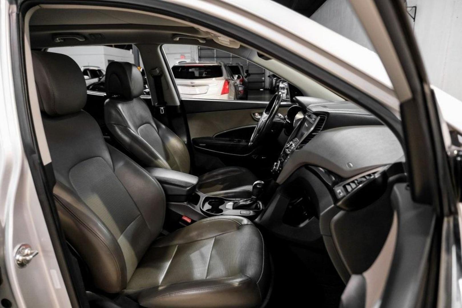 2013 Moonstone Silver /Gray Hyundai Santa Fe Sport 2.0L Turbo (5XYZW3LA7DG) with an 2.0L I4 DGI DOHC 16V Turbocharged engine, Automatic transmission, located at 15300 Midway Rd., Addison, TX, 75001, (972) 702-0011, 32.958321, -96.838074 - Photo#31