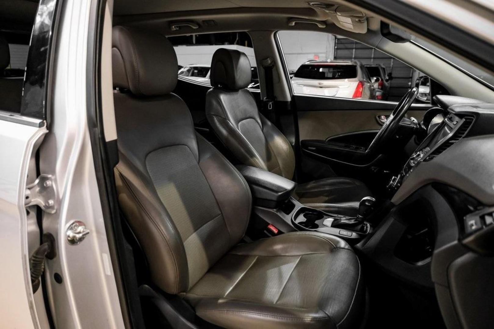 2013 Moonstone Silver /Gray Hyundai Santa Fe Sport 2.0L Turbo (5XYZW3LA7DG) with an 2.0L I4 DGI DOHC 16V Turbocharged engine, Automatic transmission, located at 15300 Midway Rd., Addison, TX, 75001, (972) 702-0011, 32.958321, -96.838074 - Photo#32