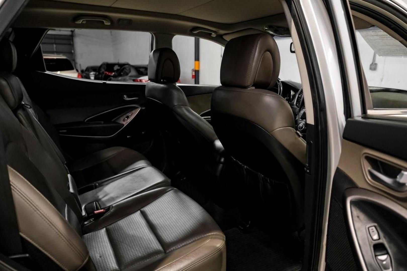 2013 Moonstone Silver /Gray Hyundai Santa Fe Sport 2.0L Turbo (5XYZW3LA7DG) with an 2.0L I4 DGI DOHC 16V Turbocharged engine, Automatic transmission, located at 15300 Midway Rd., Addison, TX, 75001, (972) 702-0011, 32.958321, -96.838074 - Photo#34