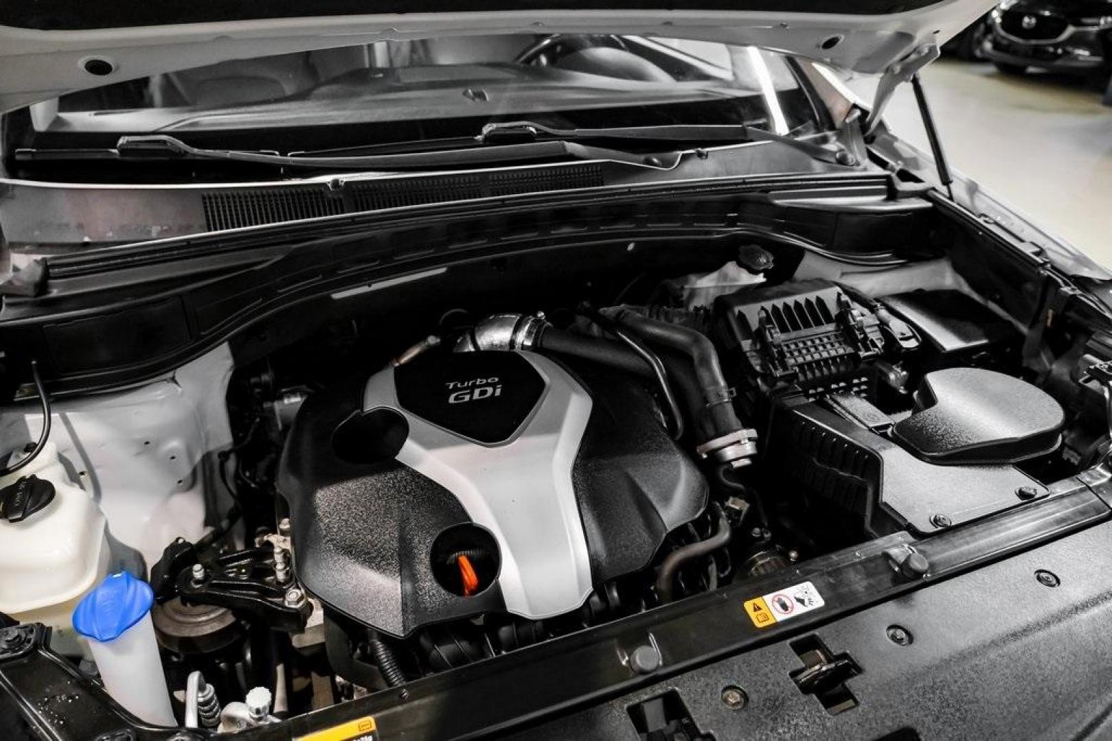 2013 Moonstone Silver /Gray Hyundai Santa Fe Sport 2.0L Turbo (5XYZW3LA7DG) with an 2.0L I4 DGI DOHC 16V Turbocharged engine, Automatic transmission, located at 15300 Midway Rd., Addison, TX, 75001, (972) 702-0011, 32.958321, -96.838074 - Photo#49