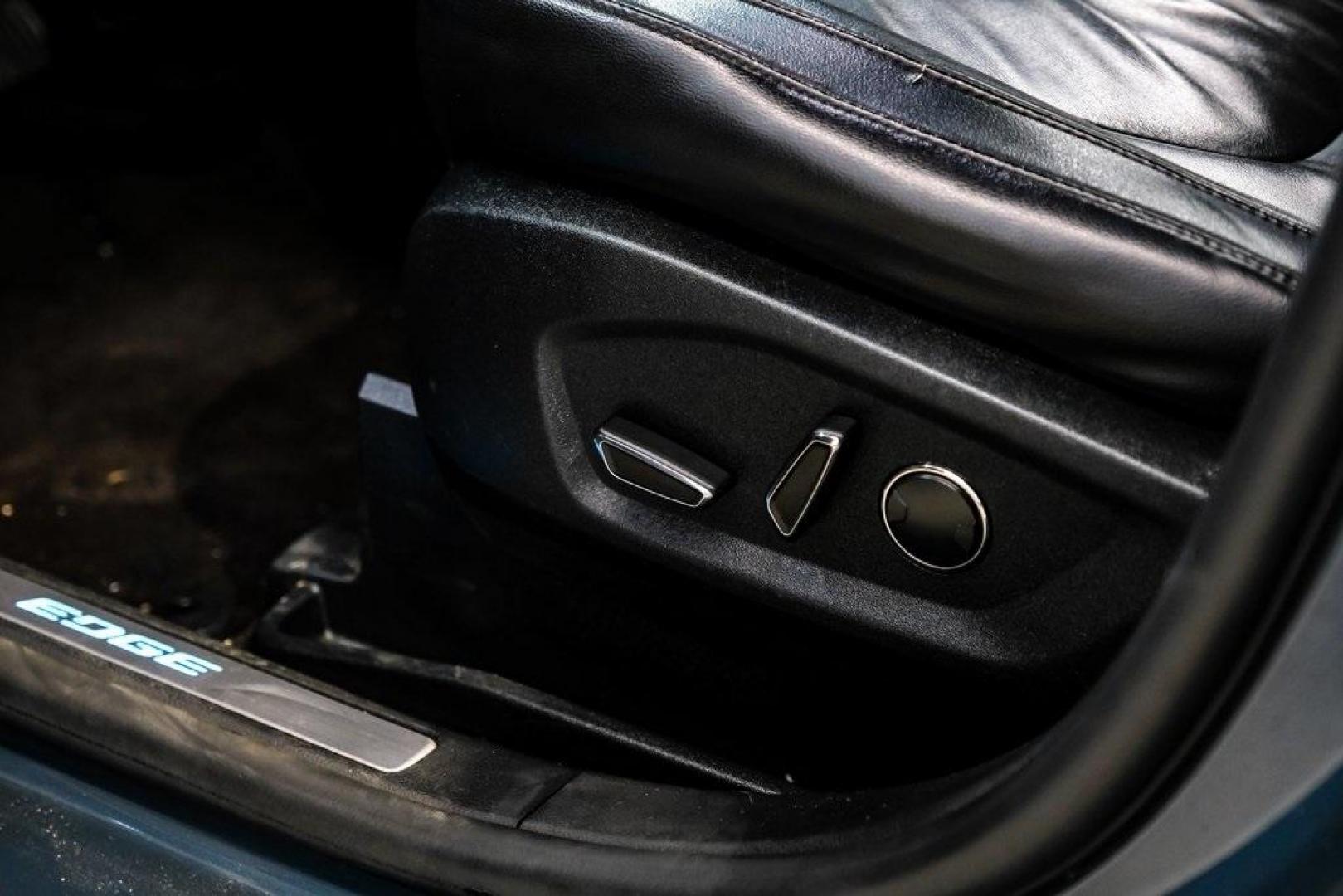 2016 Blue Metallic /Ebony Ford Edge Titanium (2FMPK4K87GB) with an 3.5L V6 Ti-VCT engine, Automatic transmission, located at 15300 Midway Rd., Addison, TX, 75001, (972) 702-0011, 32.958321, -96.838074 - 2016 Ford Edge Titanium AWD<br><br>Now Available at Midway Auto Group Addison, Texas<br><br>Refined, comfortable, and well-equipped, the 2016 Ford Edge Titanium AWD delivers a premium midsize SUV experience with modern technology, a quiet ride, and confident all-wheel-drive capability. As one of th - Photo#40