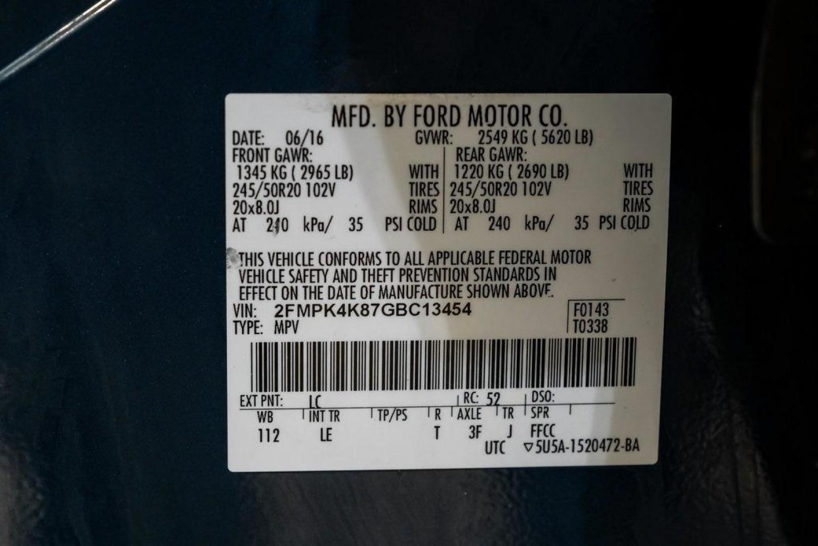 2016 Blue Metallic /Ebony Ford Edge Titanium (2FMPK4K87GB) with an 3.5L V6 Ti-VCT engine, Automatic transmission, located at 15300 Midway Rd., Addison, TX, 75001, (972) 702-0011, 32.958321, -96.838074 - 2016 Ford Edge Titanium AWD<br><br>Now Available at Midway Auto Group Addison, Texas<br><br>Refined, comfortable, and well-equipped, the 2016 Ford Edge Titanium AWD delivers a premium midsize SUV experience with modern technology, a quiet ride, and confident all-wheel-drive capability. As one of th - Photo#71