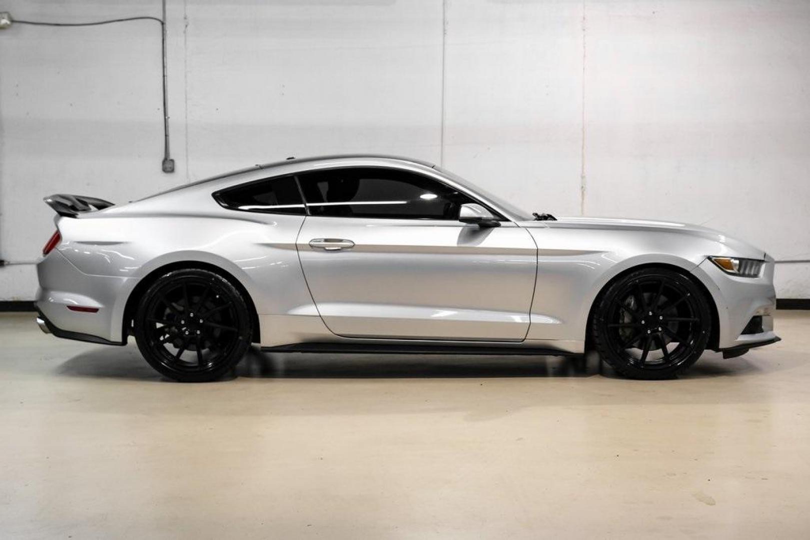 2017 Ingot Silver /Red Line W/Red and Black Ford Mustang EcoBoost Premium (1FA6P8THXH5) with an EcoBoost 2.3L I4 GTDi DOHC Turbocharged VCT engine, Automatic transmission, located at 15300 Midway Rd., Addison, TX, 75001, (972) 702-0011, 32.958321, -96.838074 - Photo#6
