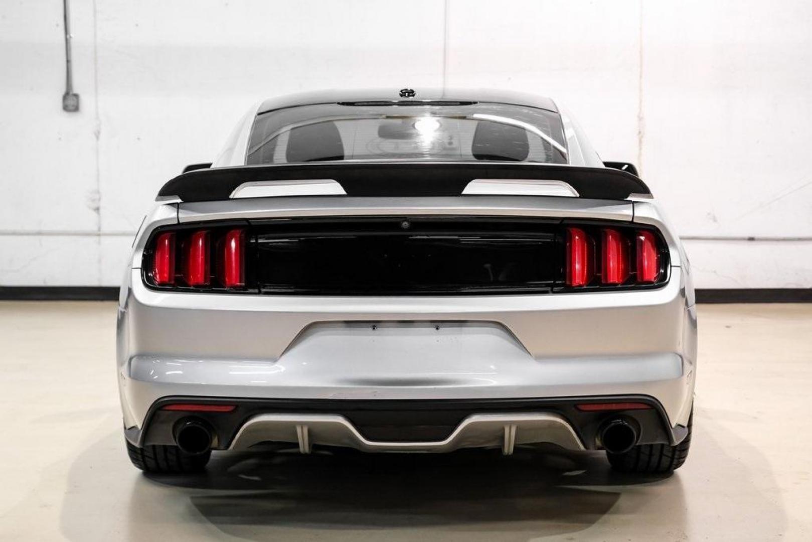 2017 Ingot Silver /Red Line W/Red and Black Ford Mustang EcoBoost Premium (1FA6P8THXH5) with an EcoBoost 2.3L I4 GTDi DOHC Turbocharged VCT engine, Automatic transmission, located at 15300 Midway Rd., Addison, TX, 75001, (972) 702-0011, 32.958321, -96.838074 - Photo#8