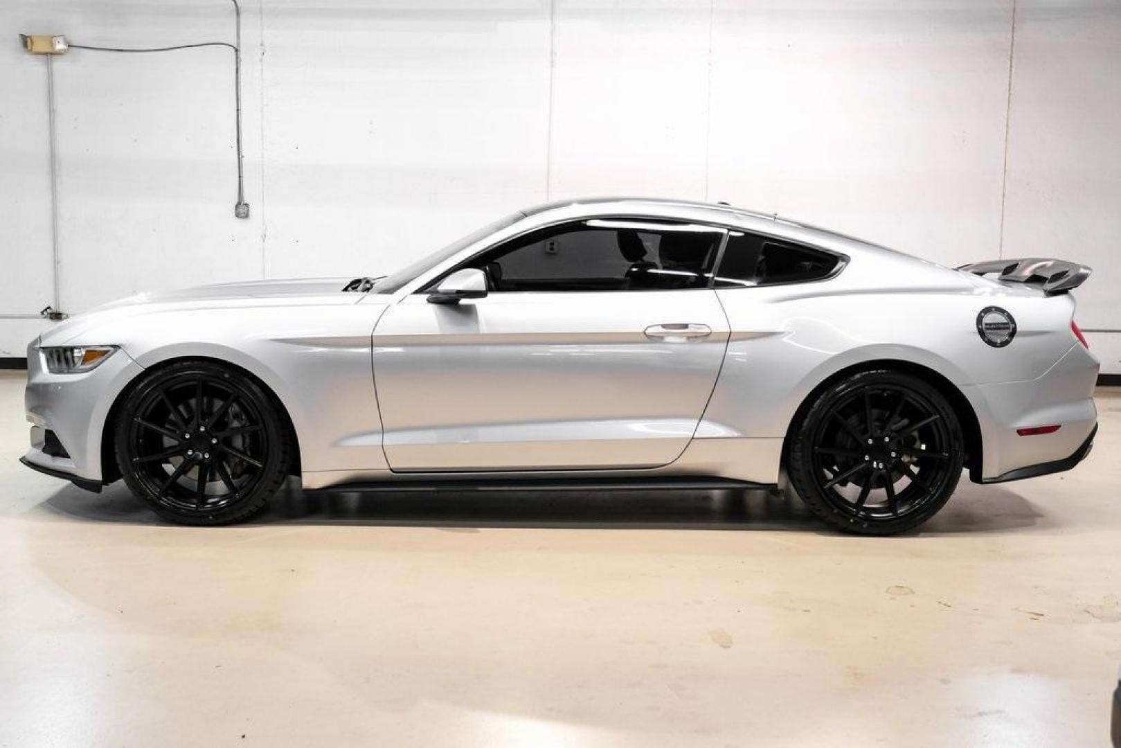 2017 Ingot Silver /Red Line W/Red and Black Ford Mustang EcoBoost Premium (1FA6P8THXH5) with an EcoBoost 2.3L I4 GTDi DOHC Turbocharged VCT engine, Automatic transmission, located at 15300 Midway Rd., Addison, TX, 75001, (972) 702-0011, 32.958321, -96.838074 - Photo#10