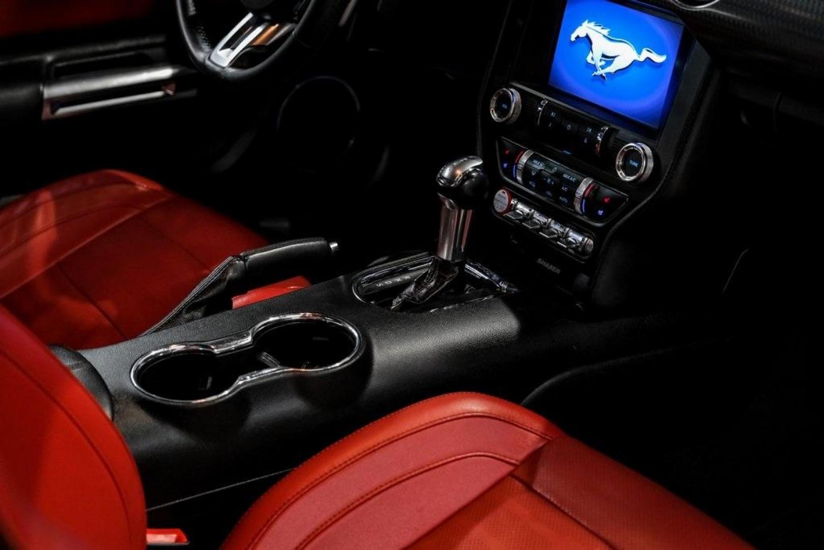 2017 Ingot Silver /Red Line W/Red and Black Ford Mustang EcoBoost Premium (1FA6P8THXH5) with an EcoBoost 2.3L I4 GTDi DOHC Turbocharged VCT engine, Automatic transmission, located at 15300 Midway Rd., Addison, TX, 75001, (972) 702-0011, 32.958321, -96.838074 - Photo#23