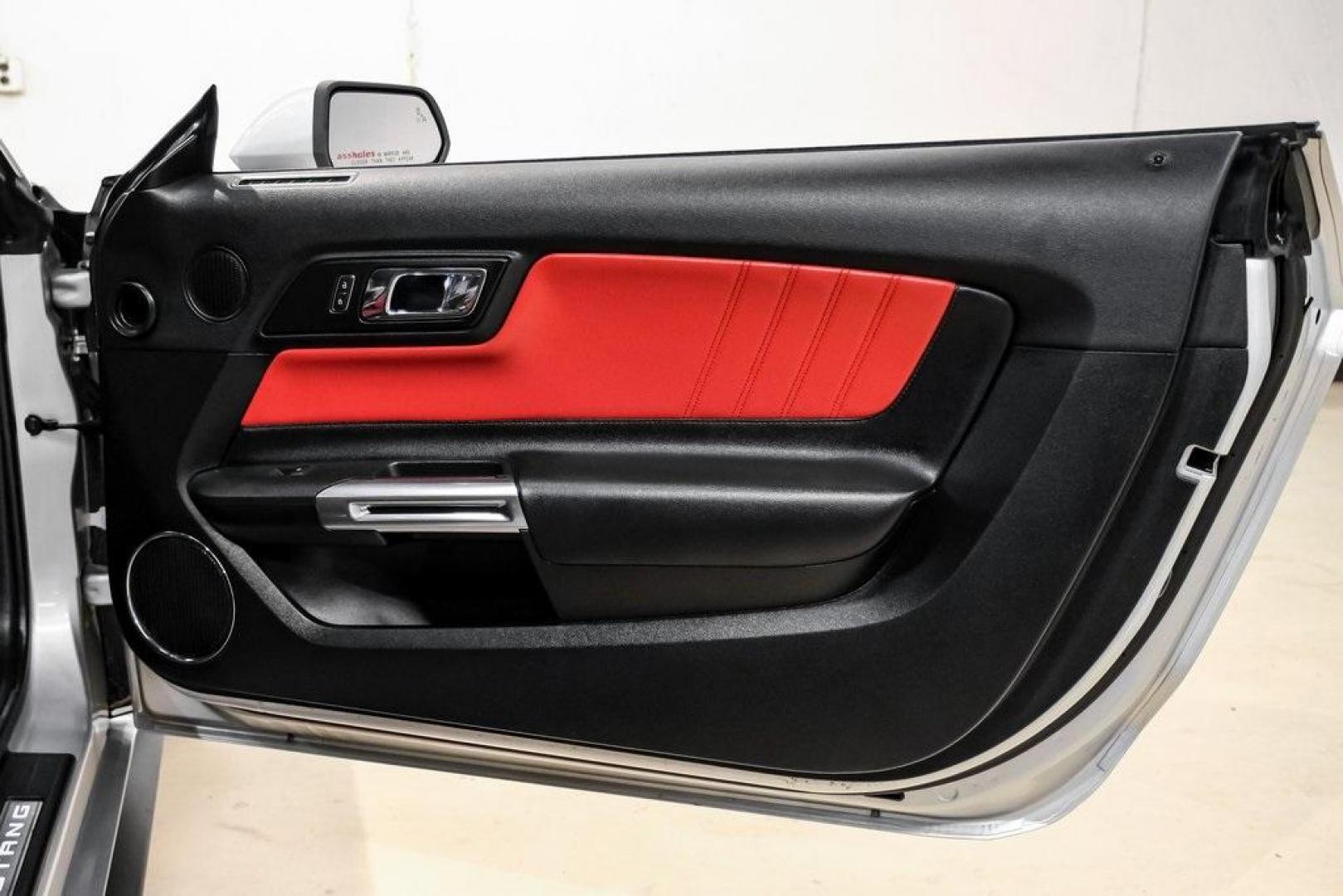 2017 Ingot Silver /Red Line W/Red and Black Ford Mustang EcoBoost Premium (1FA6P8THXH5) with an EcoBoost 2.3L I4 GTDi DOHC Turbocharged VCT engine, Automatic transmission, located at 15300 Midway Rd., Addison, TX, 75001, (972) 702-0011, 32.958321, -96.838074 - Photo#38