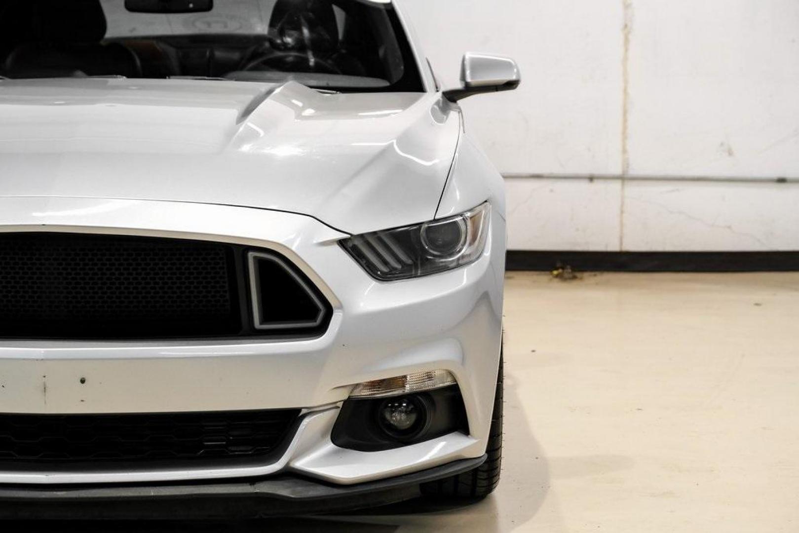 2017 Ingot Silver /Red Line W/Red and Black Ford Mustang EcoBoost Premium (1FA6P8THXH5) with an EcoBoost 2.3L I4 GTDi DOHC Turbocharged VCT engine, Automatic transmission, located at 15300 Midway Rd., Addison, TX, 75001, (972) 702-0011, 32.958321, -96.838074 - Photo#39