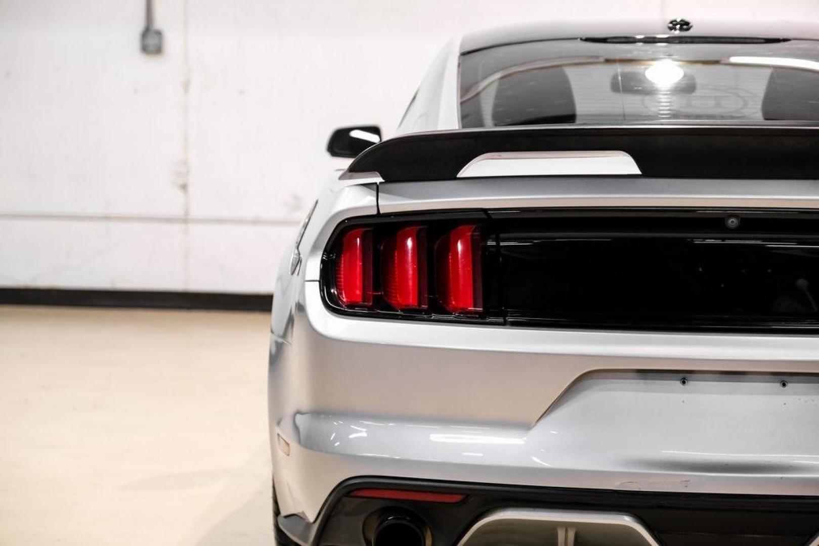 2017 Ingot Silver /Red Line W/Red and Black Ford Mustang EcoBoost Premium (1FA6P8THXH5) with an EcoBoost 2.3L I4 GTDi DOHC Turbocharged VCT engine, Automatic transmission, located at 15300 Midway Rd., Addison, TX, 75001, (972) 702-0011, 32.958321, -96.838074 - Photo#40