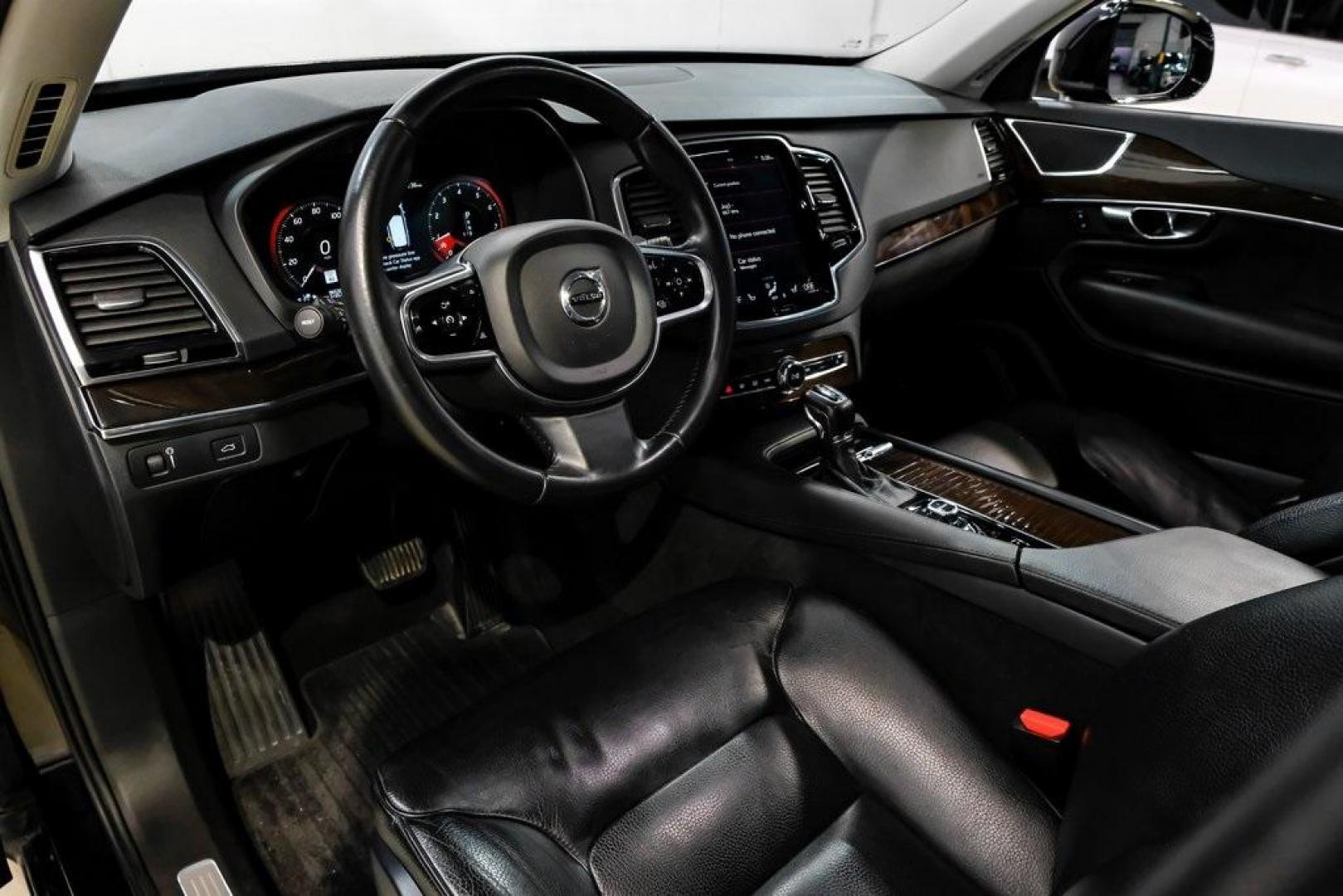 2017 Onyx Black Metallic /Charcoal Volvo XC90 T6 Momentum (YV4A22PK7H1) with an I4 Supercharged engine, Automatic transmission, located at 15300 Midway Rd., Addison, TX, 75001, (972) 702-0011, 32.958321, -96.838074 - 2017 Volvo XC90 T6 Momentum AWD<br><br>Now Available at Midway Auto Group, Addison, Texas<br><br>Elegant, safe, and exceptionally refined, the 2017 Volvo XC90 T6 Momentum AWD combines Scandinavian luxury with advanced engineering and award-winning safety. With its premium interior, powerful twin-cha - Photo#2