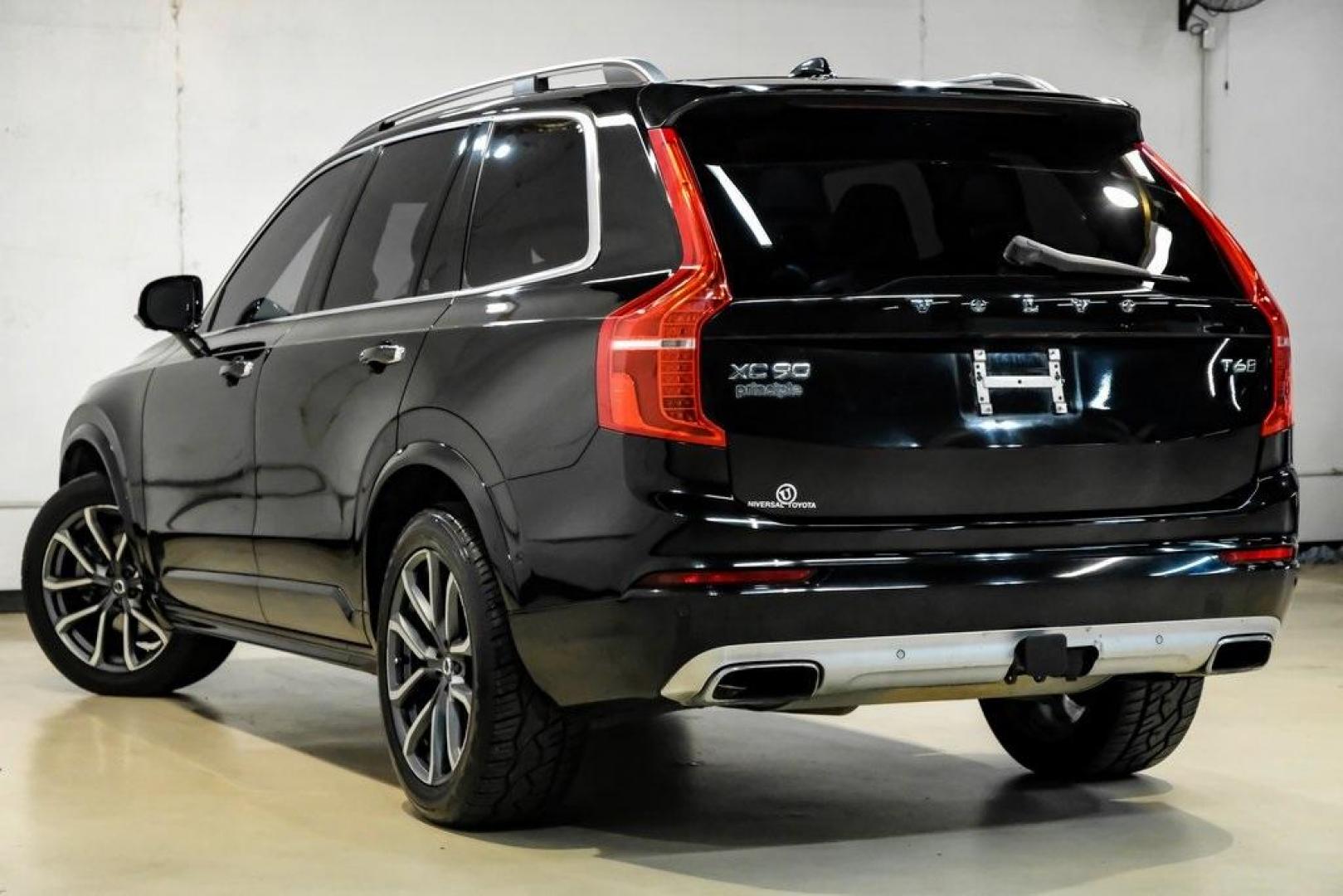 2017 Onyx Black Metallic /Charcoal Volvo XC90 T6 Momentum (YV4A22PK7H1) with an I4 Supercharged engine, Automatic transmission, located at 15300 Midway Rd., Addison, TX, 75001, (972) 702-0011, 32.958321, -96.838074 - 2017 Volvo XC90 T6 Momentum AWD<br><br>Now Available at Midway Auto Group, Addison, Texas<br><br>Elegant, safe, and exceptionally refined, the 2017 Volvo XC90 T6 Momentum AWD combines Scandinavian luxury with advanced engineering and award-winning safety. With its premium interior, powerful twin-cha - Photo#10