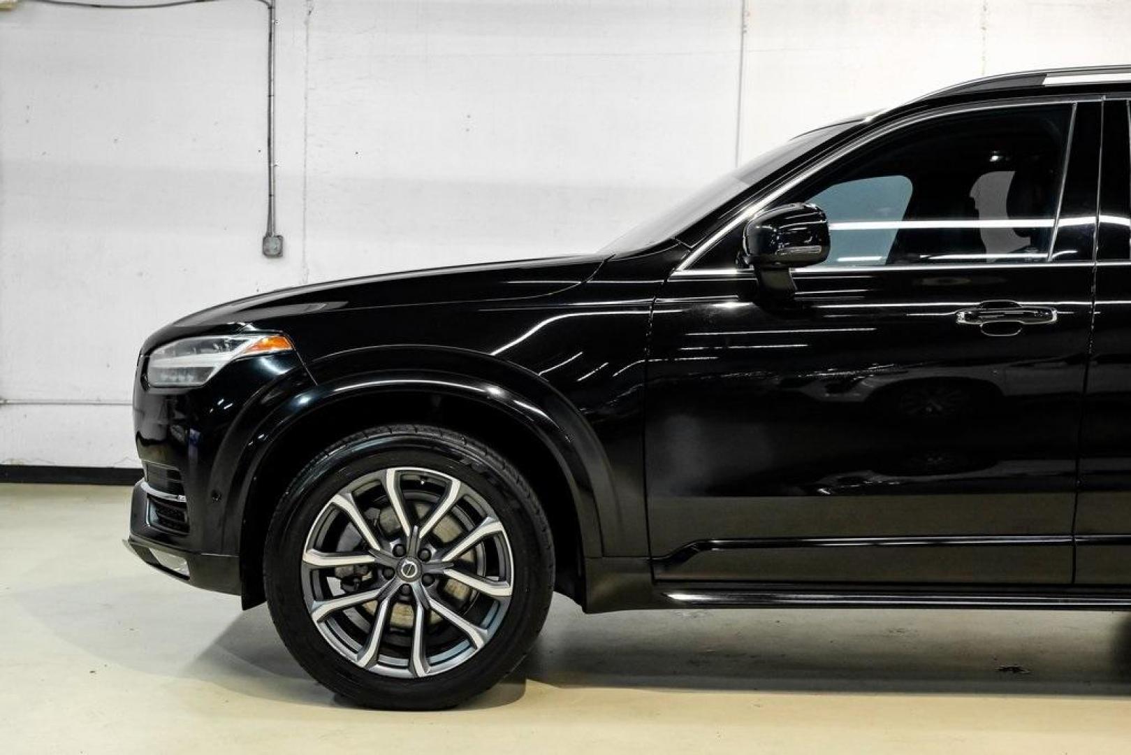 2017 Onyx Black Metallic /Charcoal Volvo XC90 T6 Momentum (YV4A22PK7H1) with an I4 Supercharged engine, Automatic transmission, located at 15300 Midway Rd., Addison, TX, 75001, (972) 702-0011, 32.958321, -96.838074 - 2017 Volvo XC90 T6 Momentum AWD<br><br>Now Available at Midway Auto Group, Addison, Texas<br><br>Elegant, safe, and exceptionally refined, the 2017 Volvo XC90 T6 Momentum AWD combines Scandinavian luxury with advanced engineering and award-winning safety. With its premium interior, powerful twin-cha - Photo#12