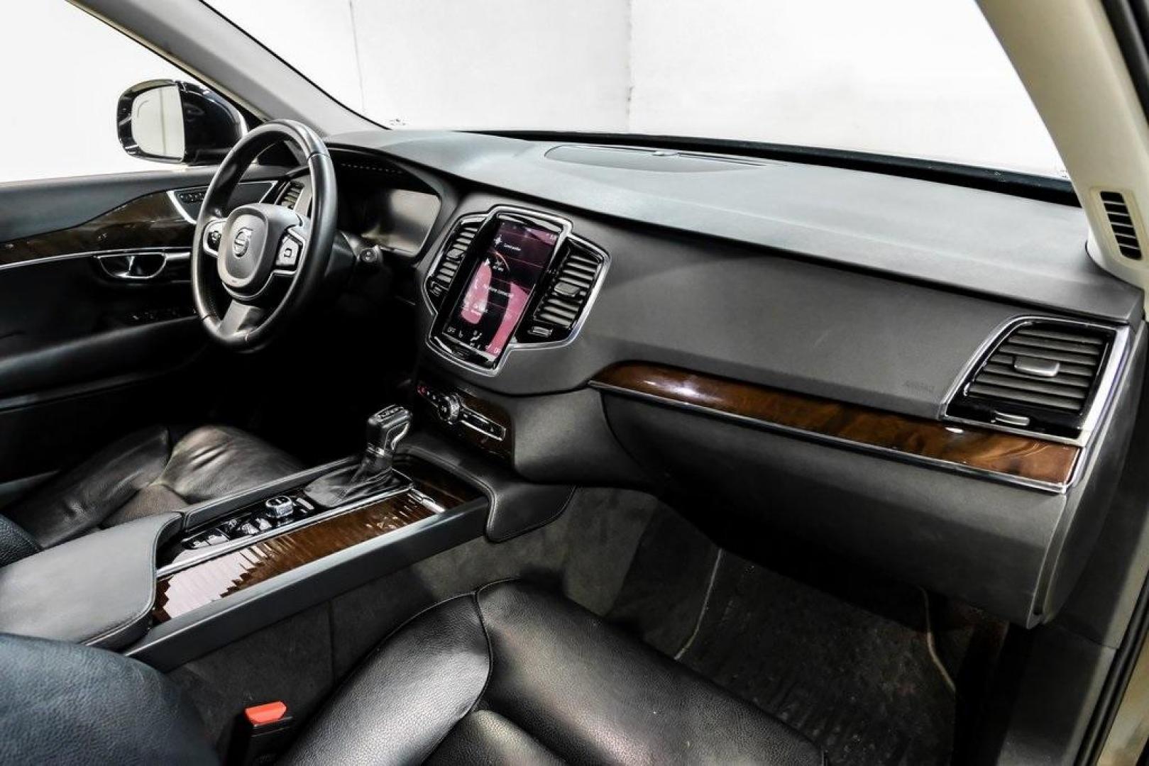 2017 Onyx Black Metallic /Charcoal Volvo XC90 T6 Momentum (YV4A22PK7H1) with an I4 Supercharged engine, Automatic transmission, located at 15300 Midway Rd., Addison, TX, 75001, (972) 702-0011, 32.958321, -96.838074 - 2017 Volvo XC90 T6 Momentum AWD<br><br>Now Available at Midway Auto Group, Addison, Texas<br><br>Elegant, safe, and exceptionally refined, the 2017 Volvo XC90 T6 Momentum AWD combines Scandinavian luxury with advanced engineering and award-winning safety. With its premium interior, powerful twin-cha - Photo#14