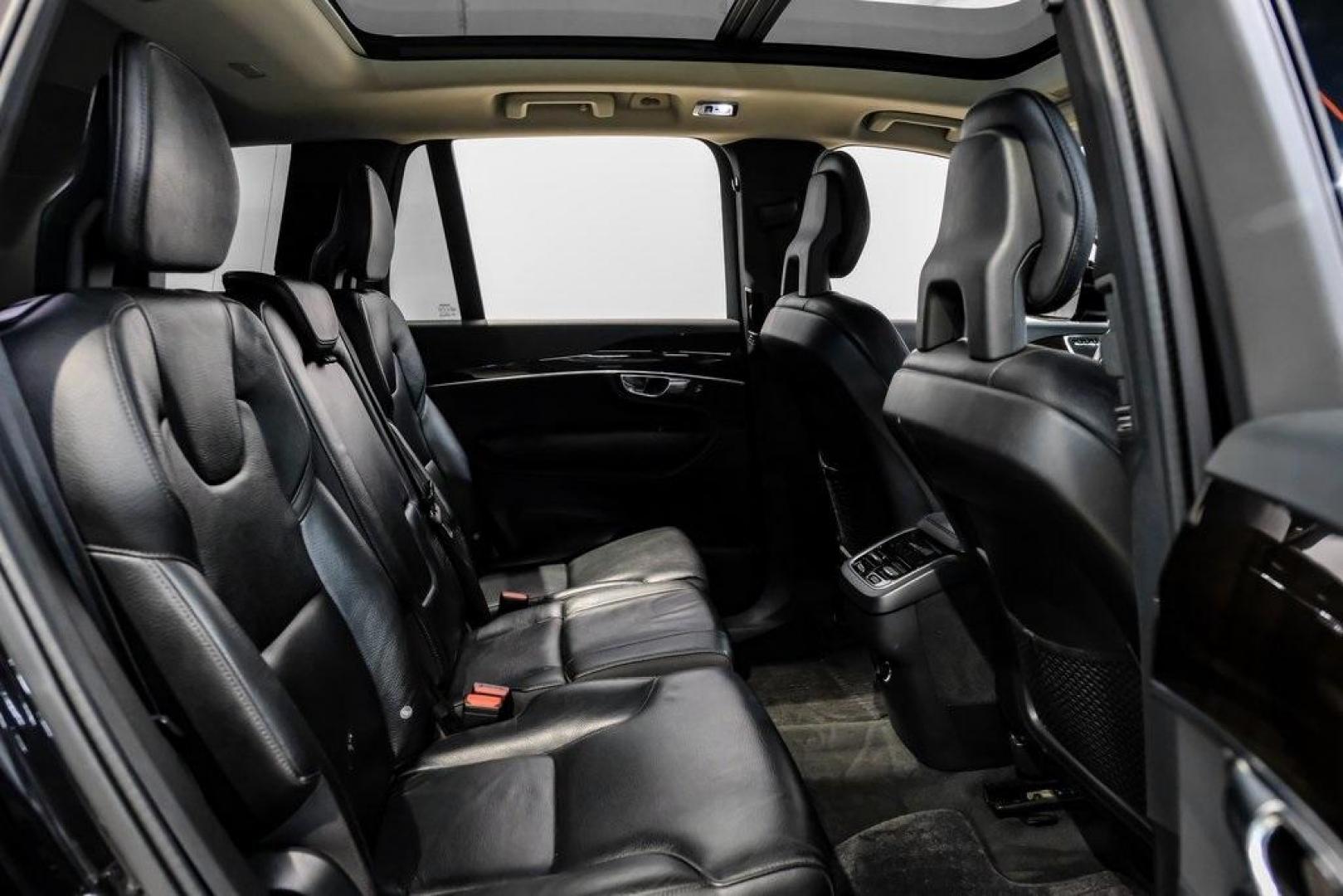 2017 Onyx Black Metallic /Charcoal Volvo XC90 T6 Momentum (YV4A22PK7H1) with an I4 Supercharged engine, Automatic transmission, located at 15300 Midway Rd., Addison, TX, 75001, (972) 702-0011, 32.958321, -96.838074 - 2017 Volvo XC90 T6 Momentum AWD<br><br>Now Available at Midway Auto Group, Addison, Texas<br><br>Elegant, safe, and exceptionally refined, the 2017 Volvo XC90 T6 Momentum AWD combines Scandinavian luxury with advanced engineering and award-winning safety. With its premium interior, powerful twin-cha - Photo#40