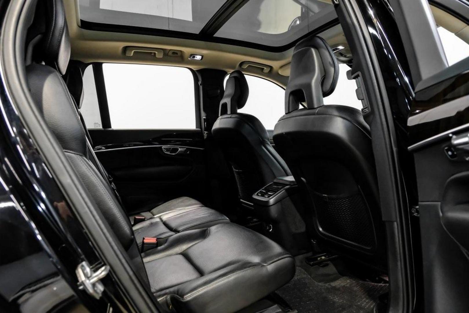 2017 Onyx Black Metallic /Charcoal Volvo XC90 T6 Momentum (YV4A22PK7H1) with an I4 Supercharged engine, Automatic transmission, located at 15300 Midway Rd., Addison, TX, 75001, (972) 702-0011, 32.958321, -96.838074 - 2017 Volvo XC90 T6 Momentum AWD<br><br>Now Available at Midway Auto Group, Addison, Texas<br><br>Elegant, safe, and exceptionally refined, the 2017 Volvo XC90 T6 Momentum AWD combines Scandinavian luxury with advanced engineering and award-winning safety. With its premium interior, powerful twin-cha - Photo#41