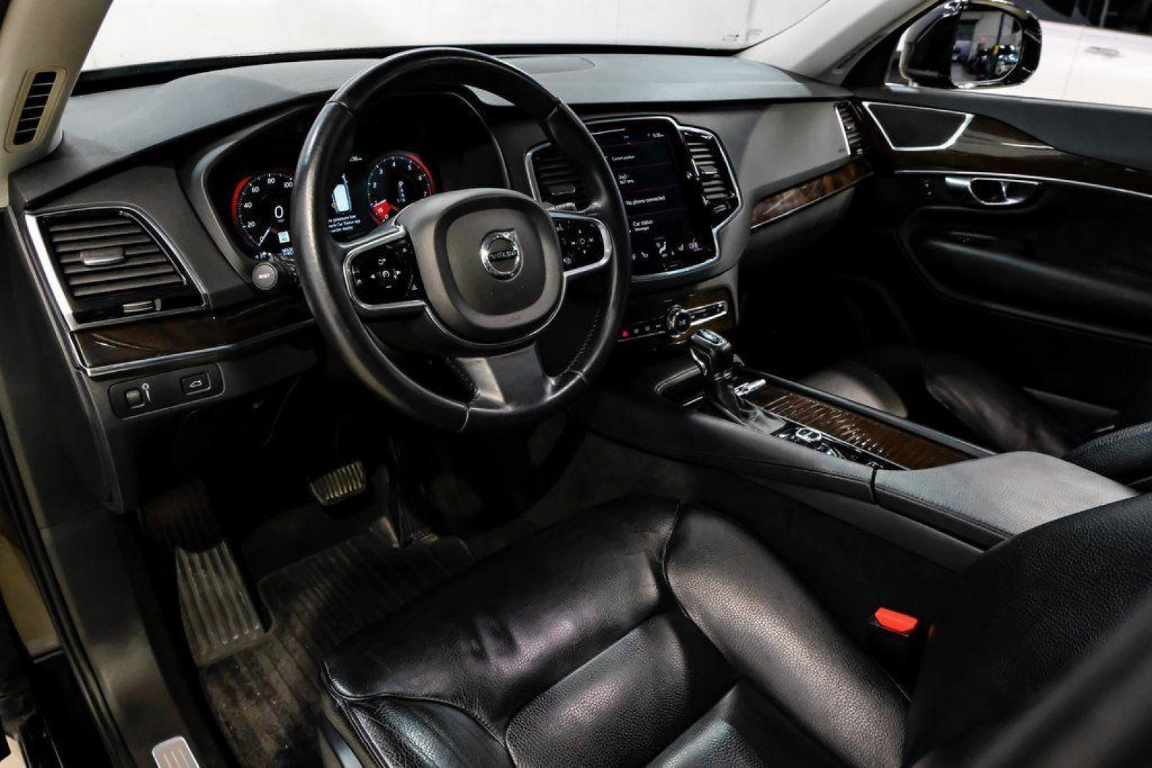 2017 Onyx Black Metallic /Charcoal Volvo XC90 T6 Momentum (YV4A22PK7H1) with an I4 Supercharged engine, Automatic transmission, located at 15300 Midway Rd., Addison, TX, 75001, (972) 702-0011, 32.958321, -96.838074 - 2017 Volvo XC90 T6 Momentum AWD<br><br>Now Available at Midway Auto Group, Addison, Texas<br><br>Elegant, safe, and exceptionally refined, the 2017 Volvo XC90 T6 Momentum AWD combines Scandinavian luxury with advanced engineering and award-winning safety. With its premium interior, powerful twin-cha - Photo#2