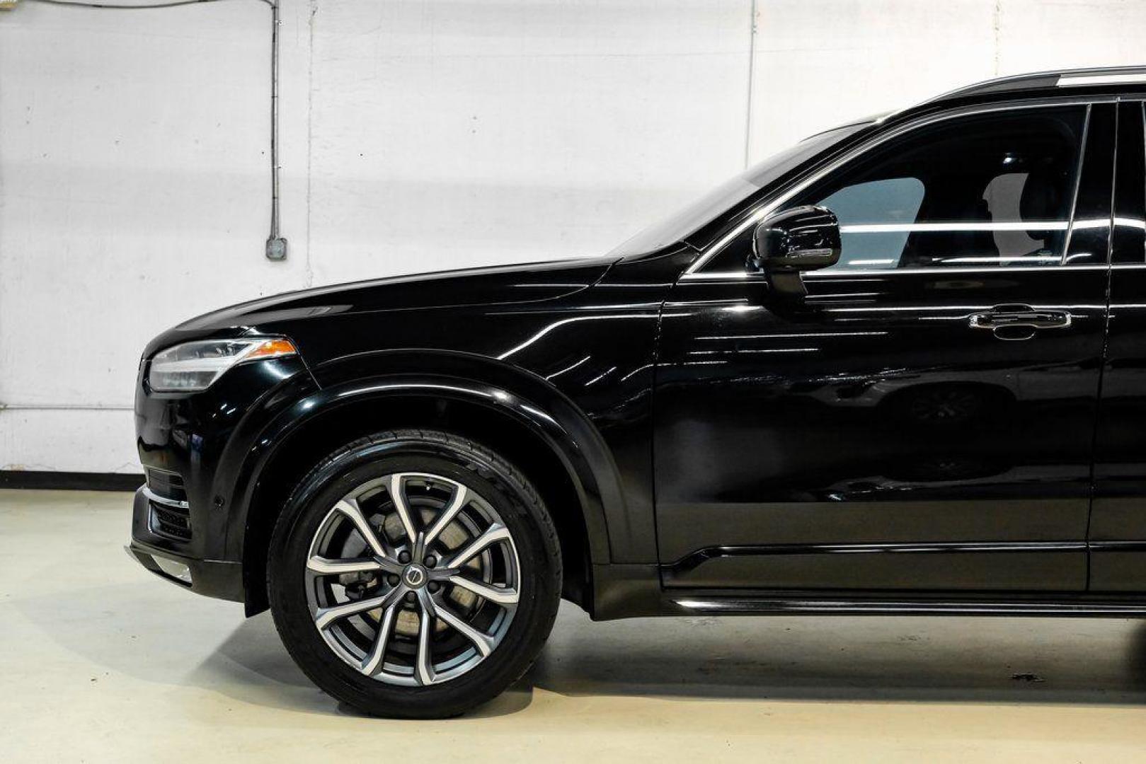 2017 Onyx Black Metallic /Charcoal Volvo XC90 T6 Momentum (YV4A22PK7H1) with an I4 Supercharged engine, Automatic transmission, located at 15300 Midway Rd., Addison, TX, 75001, (972) 702-0011, 32.958321, -96.838074 - 2017 Volvo XC90 T6 Momentum AWD<br><br>Now Available at Midway Auto Group, Addison, Texas<br><br>Elegant, safe, and exceptionally refined, the 2017 Volvo XC90 T6 Momentum AWD combines Scandinavian luxury with advanced engineering and award-winning safety. With its premium interior, powerful twin-cha - Photo#12