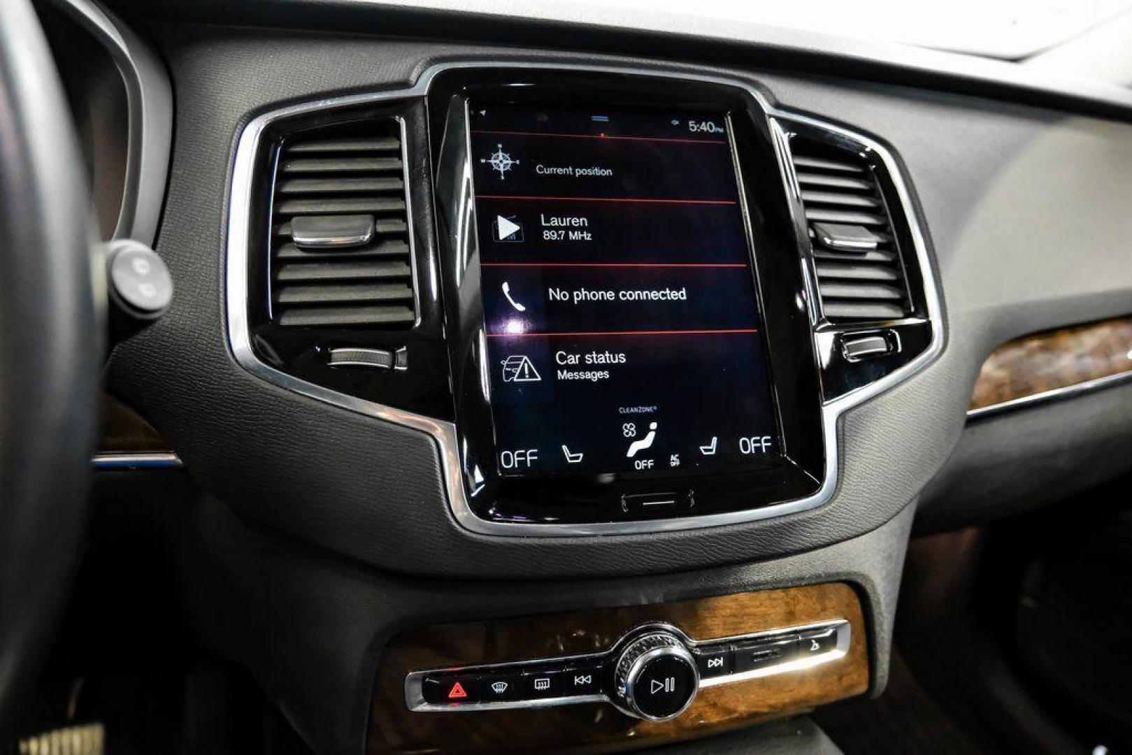 2017 Onyx Black Metallic /Charcoal Volvo XC90 T6 Momentum (YV4A22PK7H1) with an I4 Supercharged engine, Automatic transmission, located at 15300 Midway Rd., Addison, TX, 75001, (972) 702-0011, 32.958321, -96.838074 - 2017 Volvo XC90 T6 Momentum AWD<br><br>Now Available at Midway Auto Group, Addison, Texas<br><br>Elegant, safe, and exceptionally refined, the 2017 Volvo XC90 T6 Momentum AWD combines Scandinavian luxury with advanced engineering and award-winning safety. With its premium interior, powerful twin-cha - Photo#28