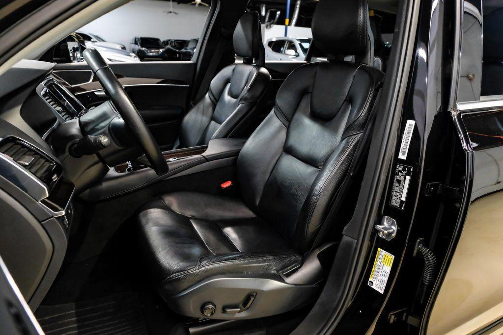 2017 Onyx Black Metallic /Charcoal Volvo XC90 T6 Momentum (YV4A22PK7H1) with an I4 Supercharged engine, Automatic transmission, located at 15300 Midway Rd., Addison, TX, 75001, (972) 702-0011, 32.958321, -96.838074 - 2017 Volvo XC90 T6 Momentum AWD<br><br>Now Available at Midway Auto Group, Addison, Texas<br><br>Elegant, safe, and exceptionally refined, the 2017 Volvo XC90 T6 Momentum AWD combines Scandinavian luxury with advanced engineering and award-winning safety. With its premium interior, powerful twin-cha - Photo#34