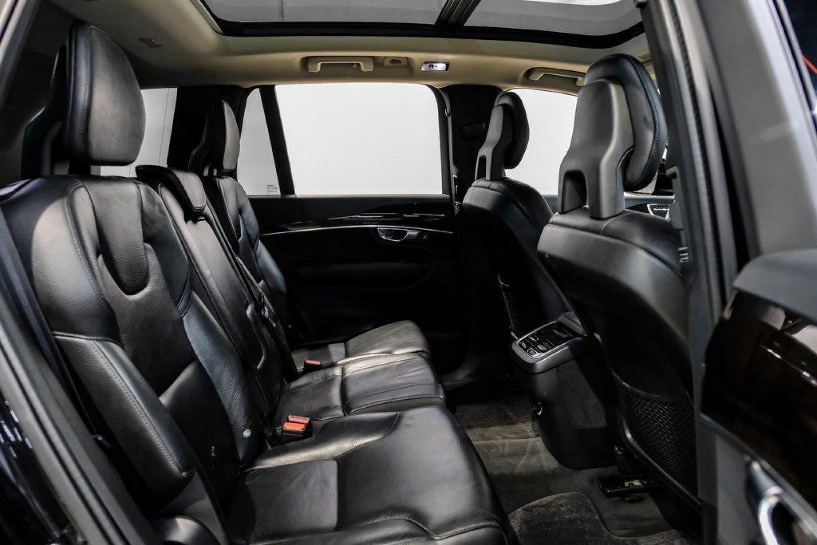 2017 Onyx Black Metallic /Charcoal Volvo XC90 T6 Momentum (YV4A22PK7H1) with an I4 Supercharged engine, Automatic transmission, located at 15300 Midway Rd., Addison, TX, 75001, (972) 702-0011, 32.958321, -96.838074 - 2017 Volvo XC90 T6 Momentum AWD<br><br>Now Available at Midway Auto Group, Addison, Texas<br><br>Elegant, safe, and exceptionally refined, the 2017 Volvo XC90 T6 Momentum AWD combines Scandinavian luxury with advanced engineering and award-winning safety. With its premium interior, powerful twin-cha - Photo#40