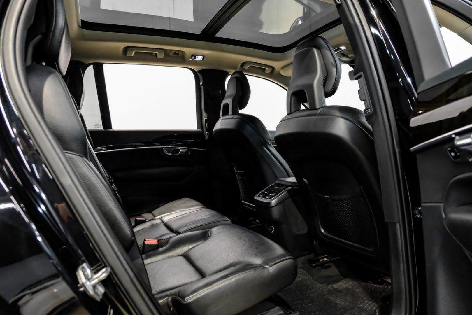 2017 Onyx Black Metallic /Charcoal Volvo XC90 T6 Momentum (YV4A22PK7H1) with an I4 Supercharged engine, Automatic transmission, located at 15300 Midway Rd., Addison, TX, 75001, (972) 702-0011, 32.958321, -96.838074 - 2017 Volvo XC90 T6 Momentum AWD<br><br>Now Available at Midway Auto Group, Addison, Texas<br><br>Elegant, safe, and exceptionally refined, the 2017 Volvo XC90 T6 Momentum AWD combines Scandinavian luxury with advanced engineering and award-winning safety. With its premium interior, powerful twin-cha - Photo#41