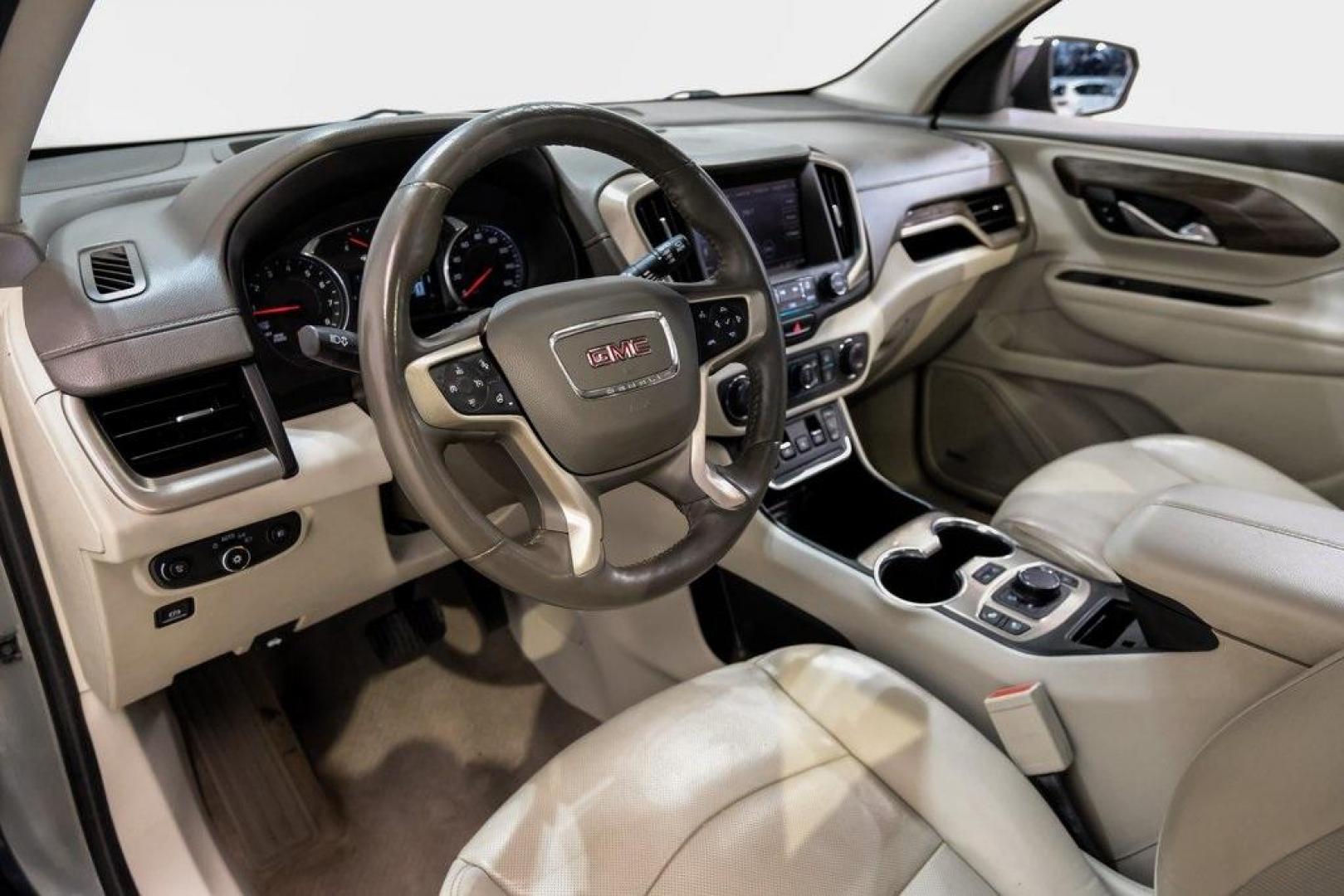 2018 Mineral Metallic /Light Platinum/Taupe GMC Terrain Denali (3GKALSEX8JL) with an 2.0L Turbocharged engine, Automatic transmission, located at 15300 Midway Rd., Addison, TX, 75001, (972) 702-0011, 32.958321, -96.838074 - 2018 GMC Terrain Denali<br><br>Now Available at Midway Auto Group, Addison, Texas<br><br>Upscale, stylish, and exceptionally refinedthe 2018 GMC Terrain Denali represents the highest level of luxury in GMCs compact SUV lineup. With exclusive Denali styling, a premium interior, advanced safety techno - Photo#2