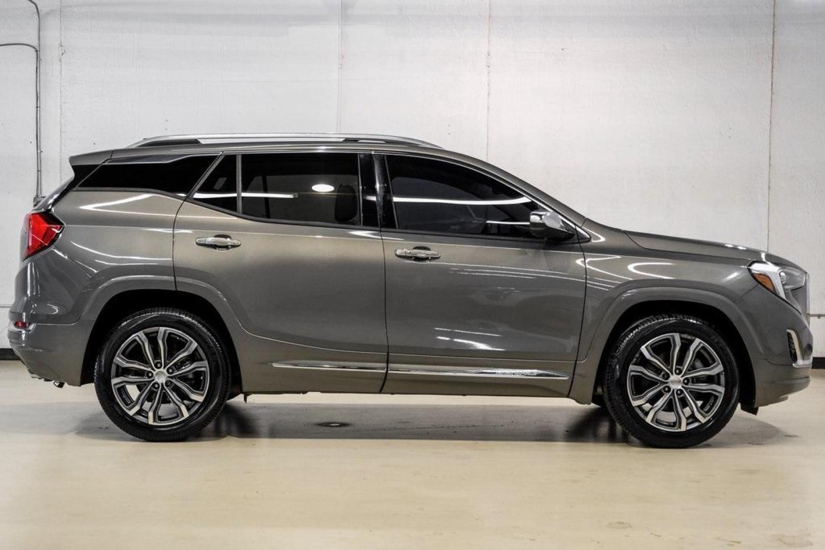 2018 Mineral Metallic /Light Platinum/Taupe GMC Terrain Denali (3GKALSEX8JL) with an 2.0L Turbocharged engine, Automatic transmission, located at 15300 Midway Rd., Addison, TX, 75001, (972) 702-0011, 32.958321, -96.838074 - 2018 GMC Terrain Denali<br><br>Now Available at Midway Auto Group, Addison, Texas<br><br>Upscale, stylish, and exceptionally refinedthe 2018 GMC Terrain Denali represents the highest level of luxury in GMCs compact SUV lineup. With exclusive Denali styling, a premium interior, advanced safety techno - Photo#11