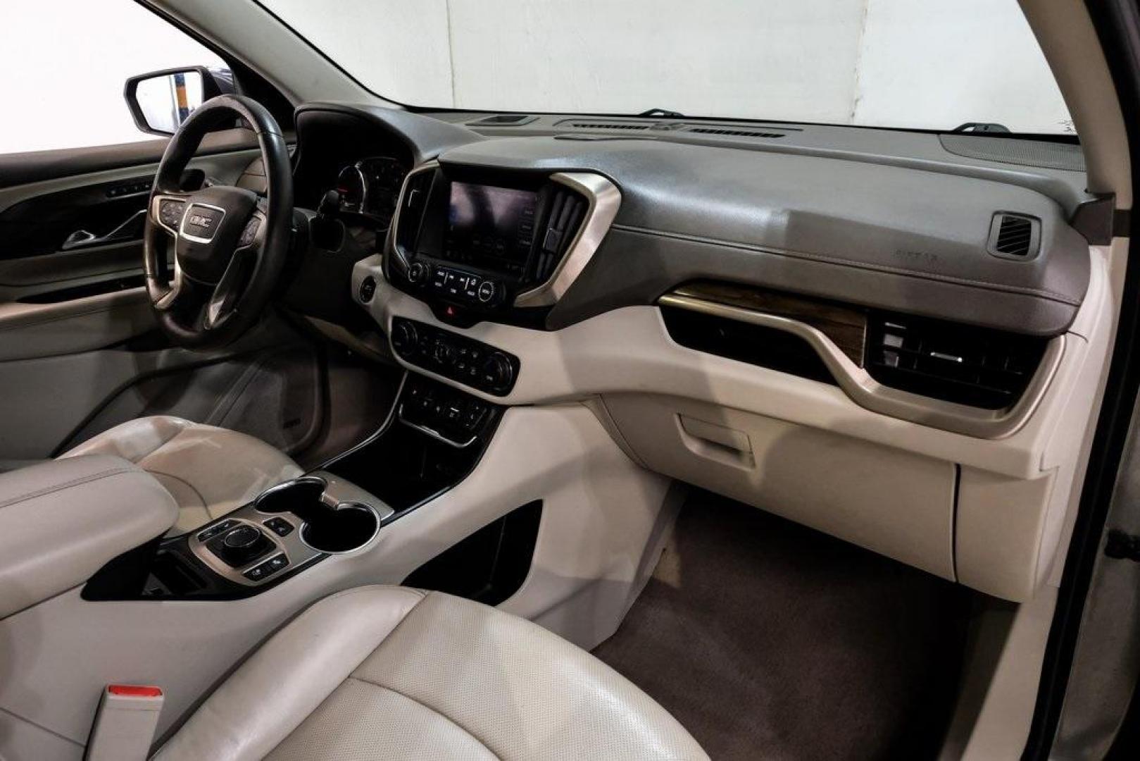 2018 Mineral Metallic /Light Platinum/Taupe GMC Terrain Denali (3GKALSEX8JL) with an 2.0L Turbocharged engine, Automatic transmission, located at 15300 Midway Rd., Addison, TX, 75001, (972) 702-0011, 32.958321, -96.838074 - 2018 GMC Terrain Denali<br><br>Now Available at Midway Auto Group, Addison, Texas<br><br>Upscale, stylish, and exceptionally refinedthe 2018 GMC Terrain Denali represents the highest level of luxury in GMCs compact SUV lineup. With exclusive Denali styling, a premium interior, advanced safety techno - Photo#21