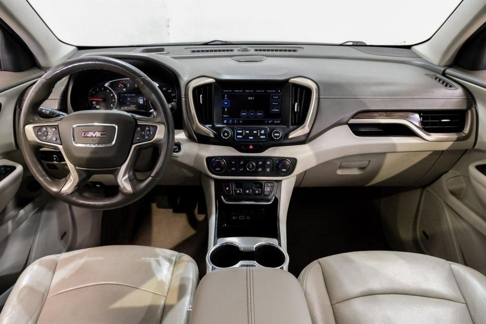 2018 Mineral Metallic /Light Platinum/Taupe GMC Terrain Denali (3GKALSEX8JL) with an 2.0L Turbocharged engine, Automatic transmission, located at 15300 Midway Rd., Addison, TX, 75001, (972) 702-0011, 32.958321, -96.838074 - 2018 GMC Terrain Denali<br><br>Now Available at Midway Auto Group, Addison, Texas<br><br>Upscale, stylish, and exceptionally refinedthe 2018 GMC Terrain Denali represents the highest level of luxury in GMCs compact SUV lineup. With exclusive Denali styling, a premium interior, advanced safety techno - Photo#22