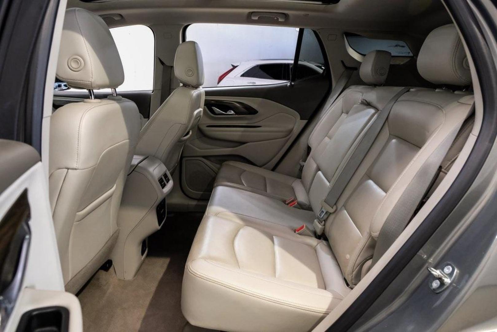 2018 Mineral Metallic /Light Platinum/Taupe GMC Terrain Denali (3GKALSEX8JL) with an 2.0L Turbocharged engine, Automatic transmission, located at 15300 Midway Rd., Addison, TX, 75001, (972) 702-0011, 32.958321, -96.838074 - 2018 GMC Terrain Denali<br><br>Now Available at Midway Auto Group, Addison, Texas<br><br>Upscale, stylish, and exceptionally refinedthe 2018 GMC Terrain Denali represents the highest level of luxury in GMCs compact SUV lineup. With exclusive Denali styling, a premium interior, advanced safety techno - Photo#51