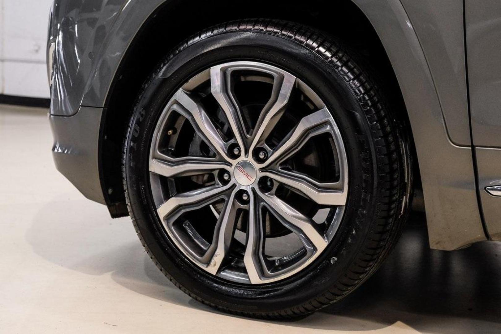 2018 Mineral Metallic /Light Platinum/Taupe GMC Terrain Denali (3GKALSEX8JL) with an 2.0L Turbocharged engine, Automatic transmission, located at 15300 Midway Rd., Addison, TX, 75001, (972) 702-0011, 32.958321, -96.838074 - 2018 GMC Terrain Denali<br><br>Now Available at Midway Auto Group, Addison, Texas<br><br>Upscale, stylish, and exceptionally refinedthe 2018 GMC Terrain Denali represents the highest level of luxury in GMCs compact SUV lineup. With exclusive Denali styling, a premium interior, advanced safety techno - Photo#69