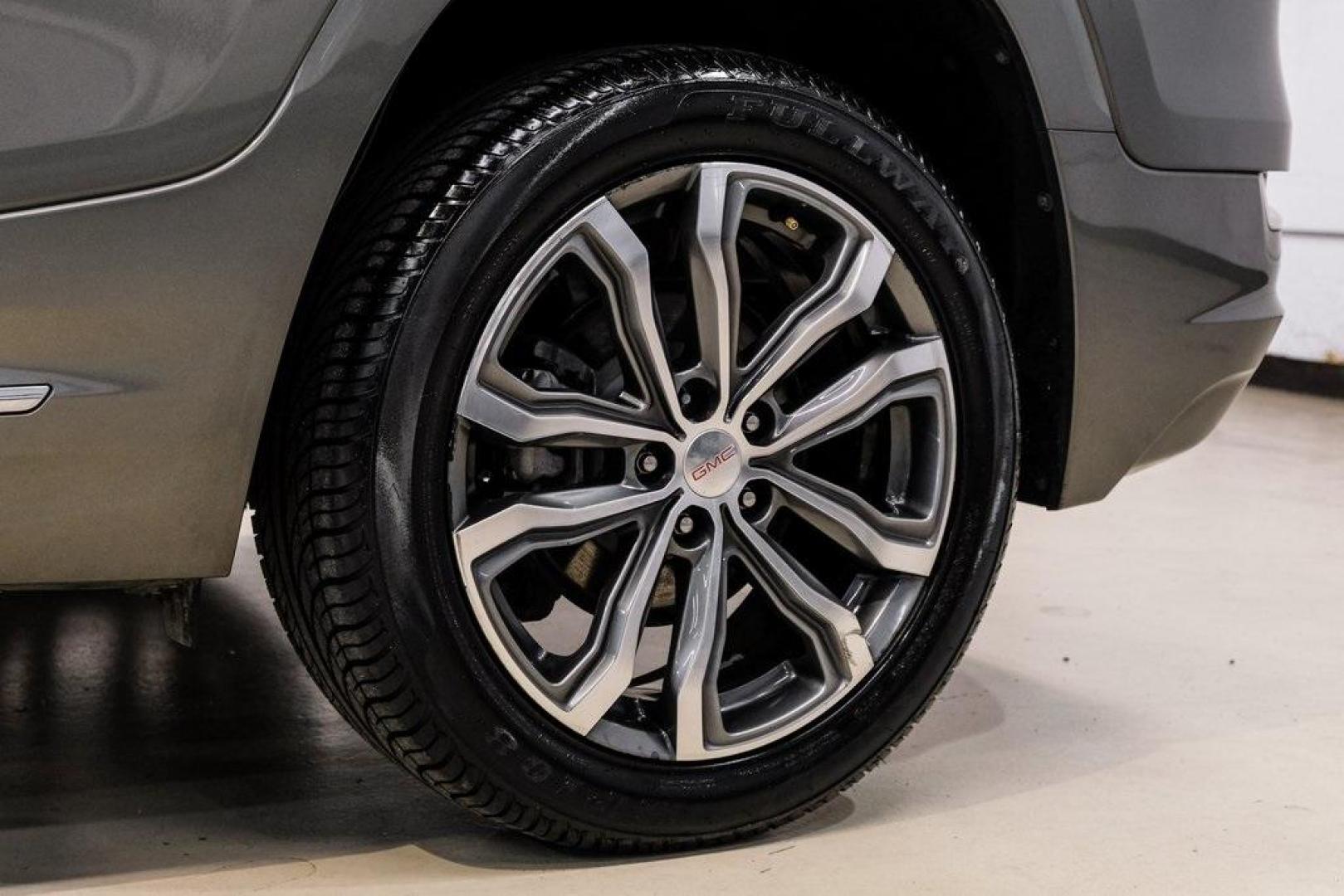 2018 Mineral Metallic /Light Platinum/Taupe GMC Terrain Denali (3GKALSEX8JL) with an 2.0L Turbocharged engine, Automatic transmission, located at 15300 Midway Rd., Addison, TX, 75001, (972) 702-0011, 32.958321, -96.838074 - 2018 GMC Terrain Denali<br><br>Now Available at Midway Auto Group, Addison, Texas<br><br>Upscale, stylish, and exceptionally refinedthe 2018 GMC Terrain Denali represents the highest level of luxury in GMCs compact SUV lineup. With exclusive Denali styling, a premium interior, advanced safety techno - Photo#70