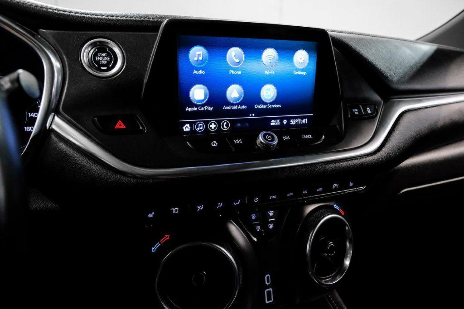 2019 Kinetic Blue Metallic /Jet Black Chevrolet Blazer Base (3GNKBCRS5KS) with an 3.6L V6 SIDI DOHC VVT engine, Automatic transmission, located at 15300 Midway Rd., Addison, TX, 75001, (972) 702-0011, 32.958321, -96.838074 - Photo#28