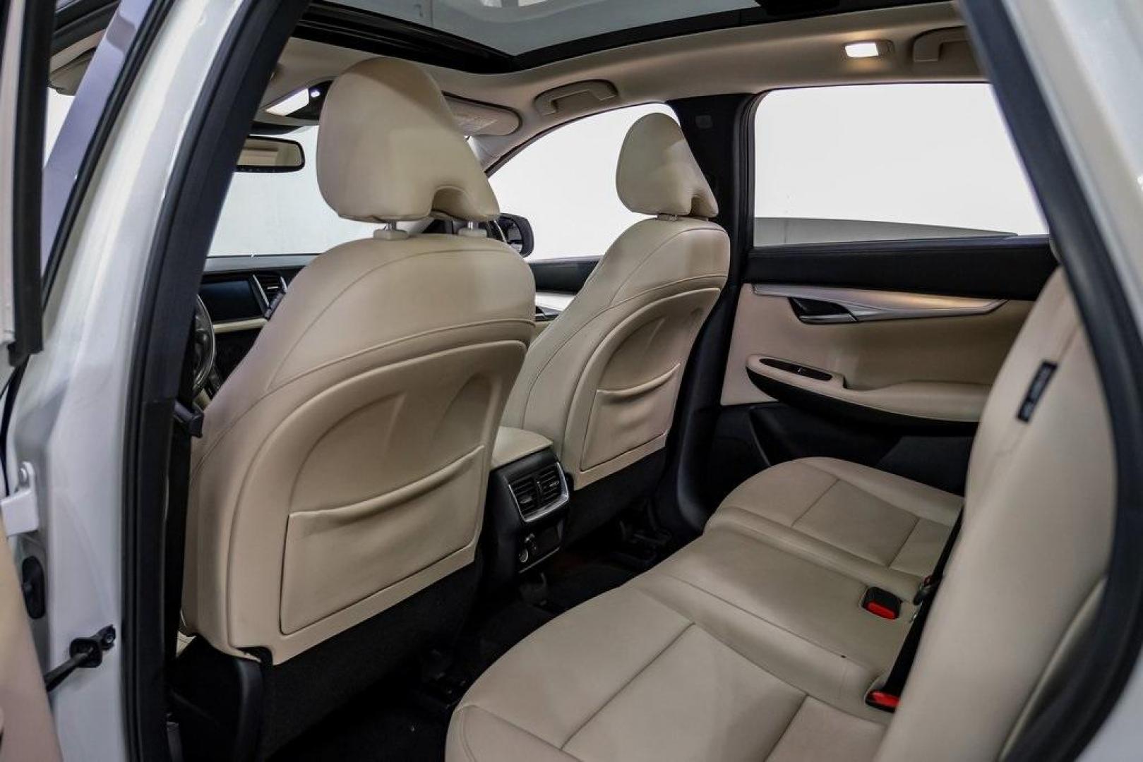 2021 Majestic White /Wheat INFINITI QX50 LUXE (3PCAJ5BA5MF) with an I4 engine, CVT transmission, located at 15300 Midway Rd., Addison, TX, 75001, (972) 702-0011, 32.958321, -96.838074 - Photo#37